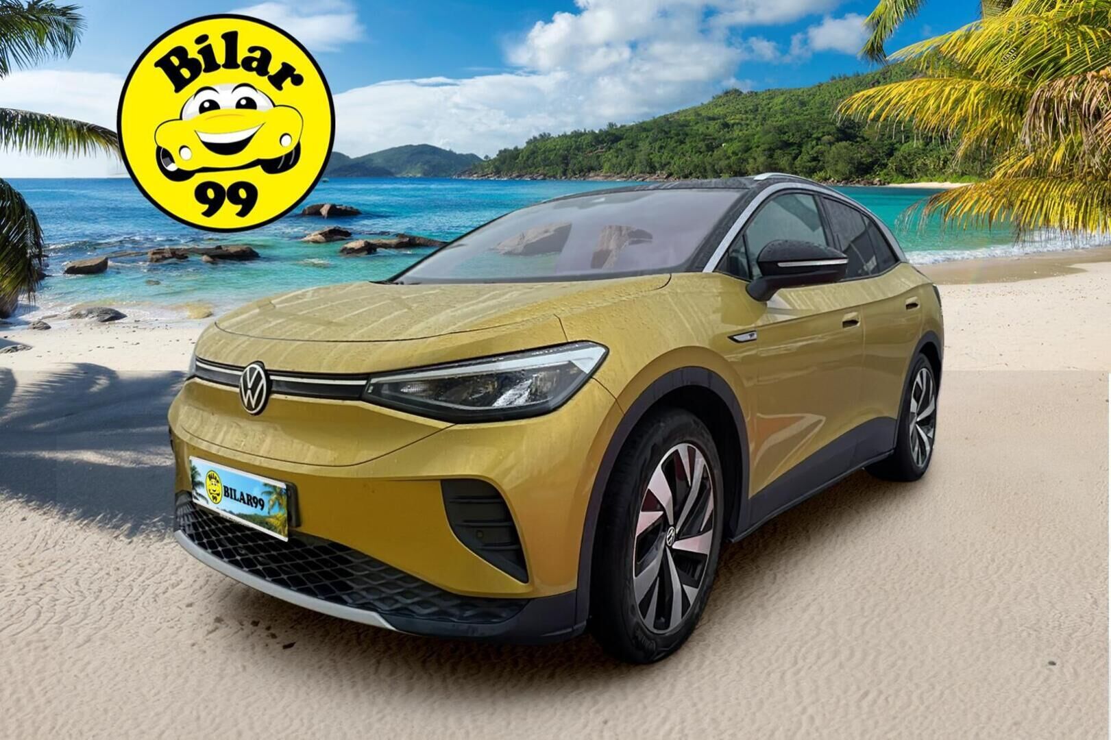 Volkswagen ID.4 2021 Pro Performance 150 kW, akku 77 kWh - Lämpöpumppu | Adapt.Vakkari | Peruutuskamera | Adapt.LED | Nahka-Alcantara | Lämpölasi | 2x Renkaat Aluvantein!