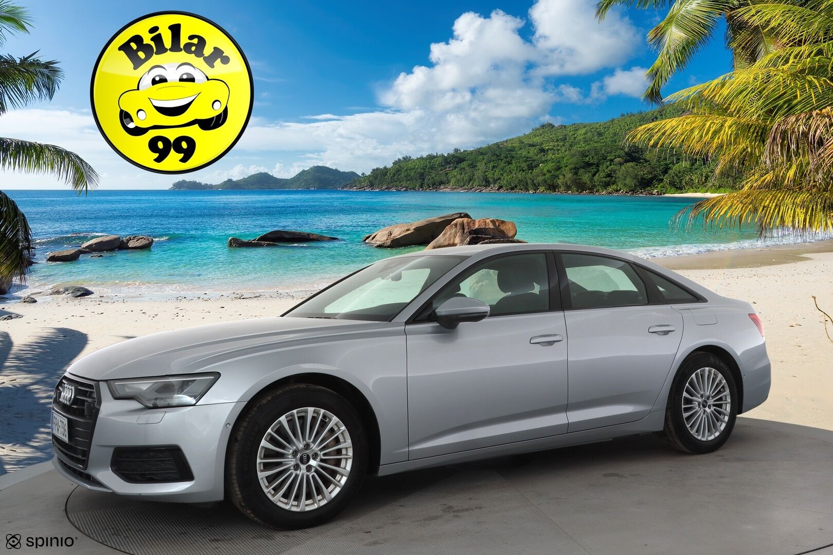 Audi A6 2021 Sedan Business Sport 50 TFSI e quattro Stronic * ACC / LED / P.Kamera / Muistipenkki / Keyless / Nahat / Apple&Android * - Kahdet Renkaat - HULLUT AVAJAISHULINAT KORKOTARJOUS 3,29 %