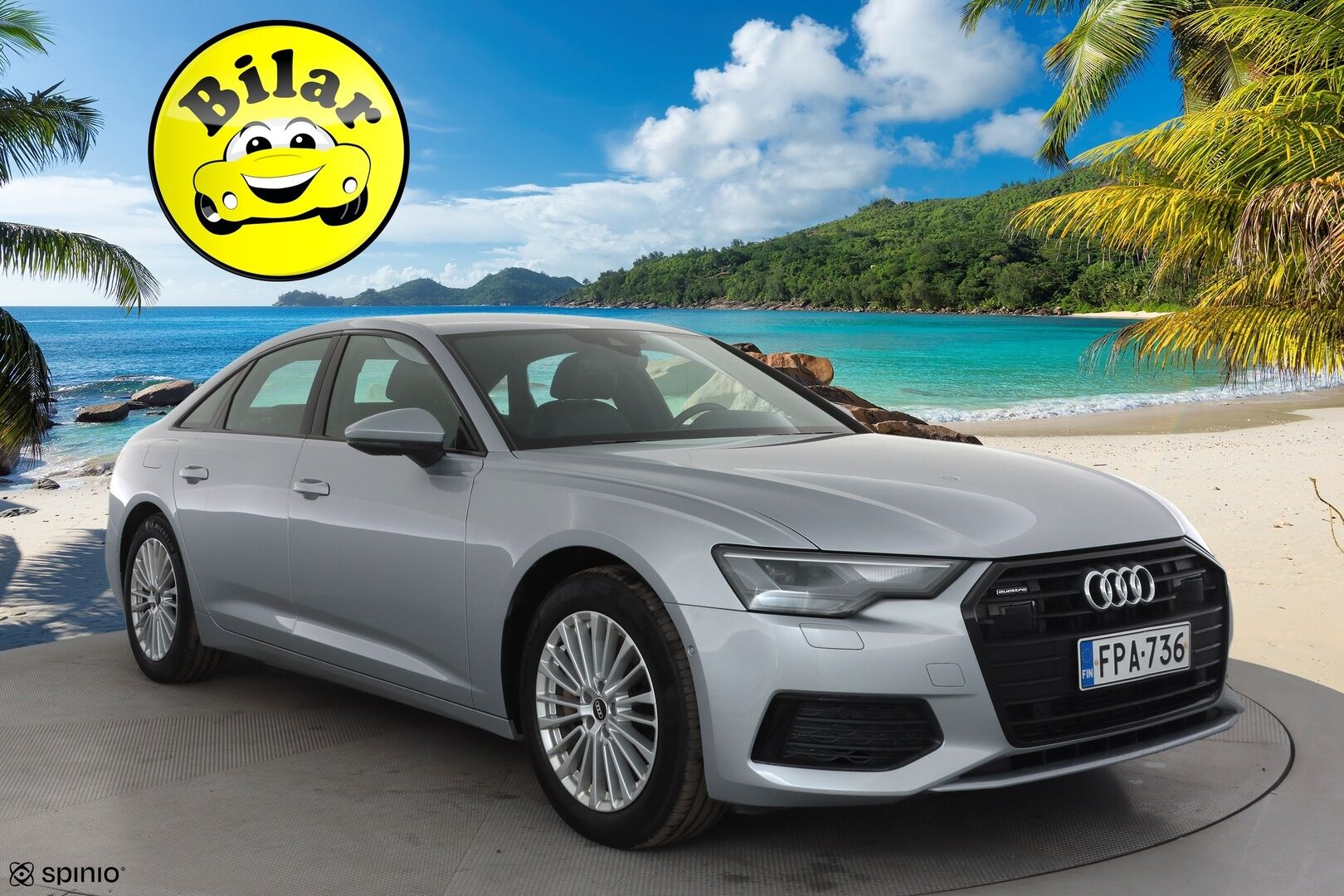 Audi A6 2021 Sedan Business Sport 50 TFSI e quattro Stronic - ACC | LED | P.Kamera | Muistipenkki | Keyless | Nahat | Apple&Android