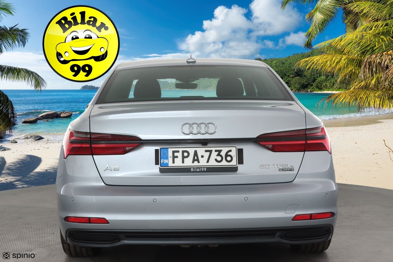 Audi A6 2021 Sedan Business Sport 50 TFSI e quattro Stronic * ACC / LED / P.Kamera / Muistipenkki / Keyless / Nahat / Apple&Android * - Kahdet Renkaat - HULLUT AVAJAISHULINAT KORKOTARJOUS 3,29 %