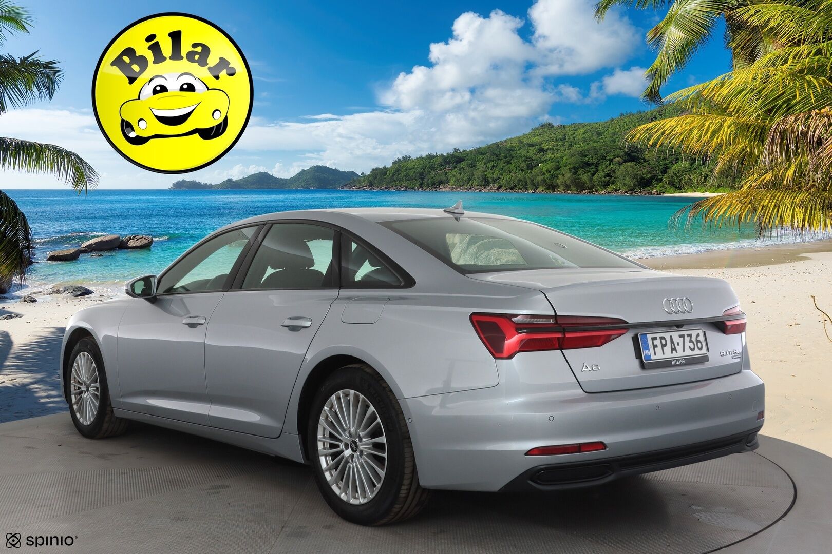 Audi A6 2021 Sedan Business Sport 50 TFSI e quattro Stronic - ACC | LED | P.Kamera | Muistipenkki | Keyless | Nahat | Apple&Android