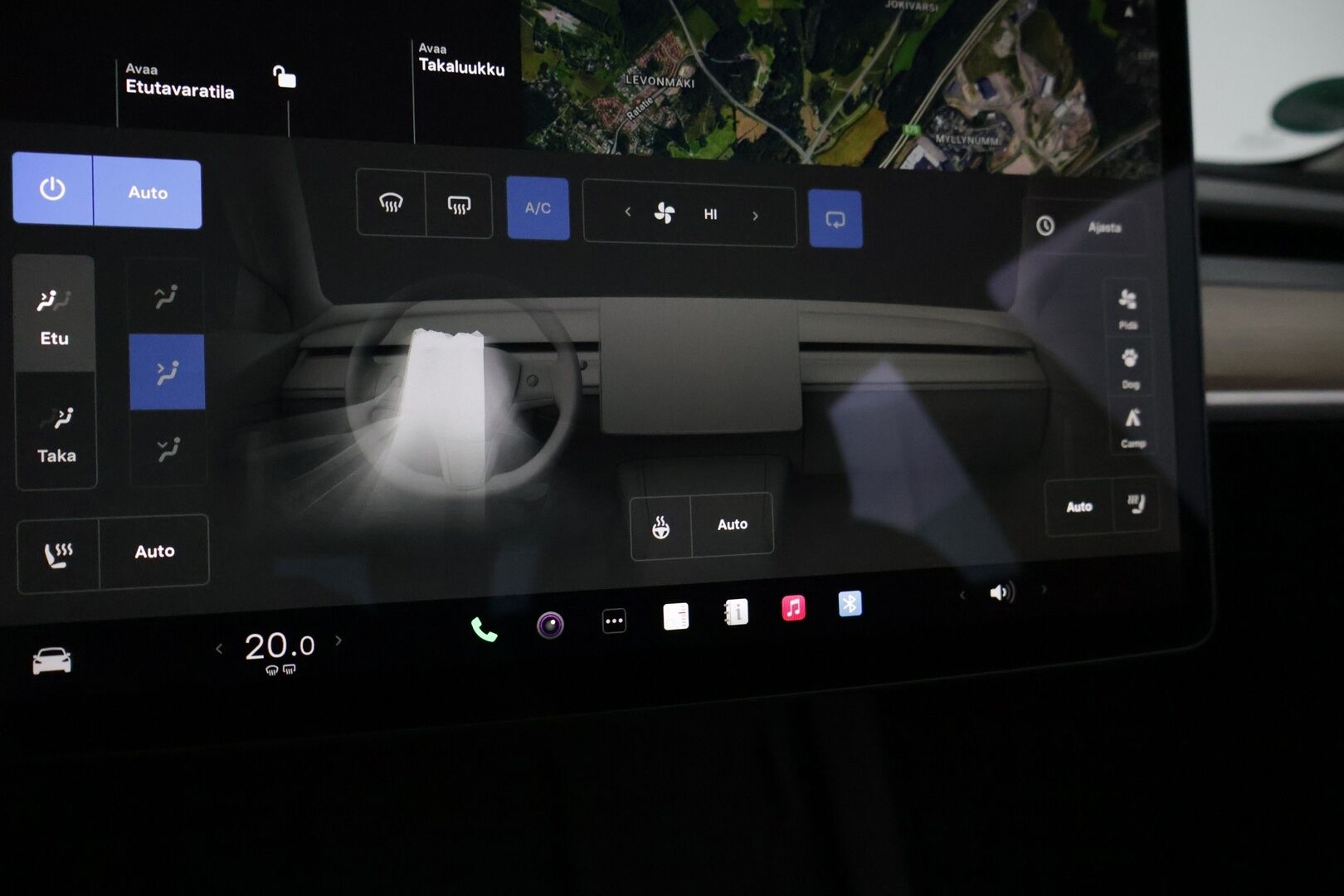 Tesla Model 3 2021 Standard Range Plus *Refresh /Lämpöpumppu /  Lasikatto / Autopilot / Musta nahkasisusta*