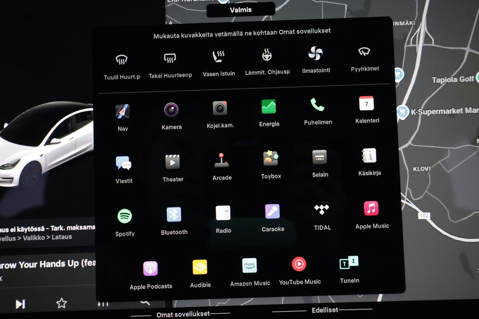 Tesla Model 3 2021 Standard Range Plus *Refresh /Lämpöpumppu /  Lasikatto / Autopilot / Musta nahkasisusta*