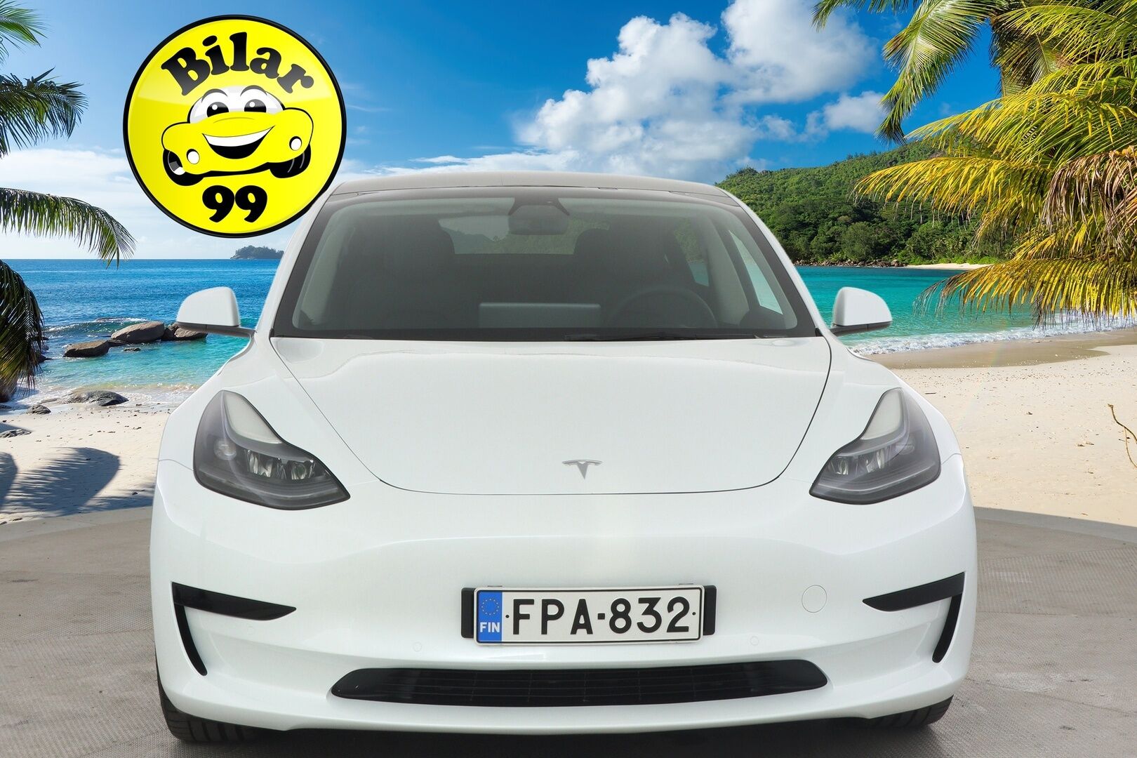 Tesla Model 3 2021 Standard Range Plus *Refresh /Lämpöpumppu /  Lasikatto / Autopilot / Musta nahkasisusta*