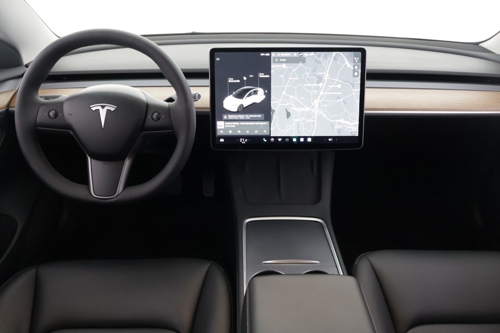 Tesla Model 3 2021 Standard Range Plus *Refresh /Lämpöpumppu /  Lasikatto / Autopilot / Musta nahkasisusta*