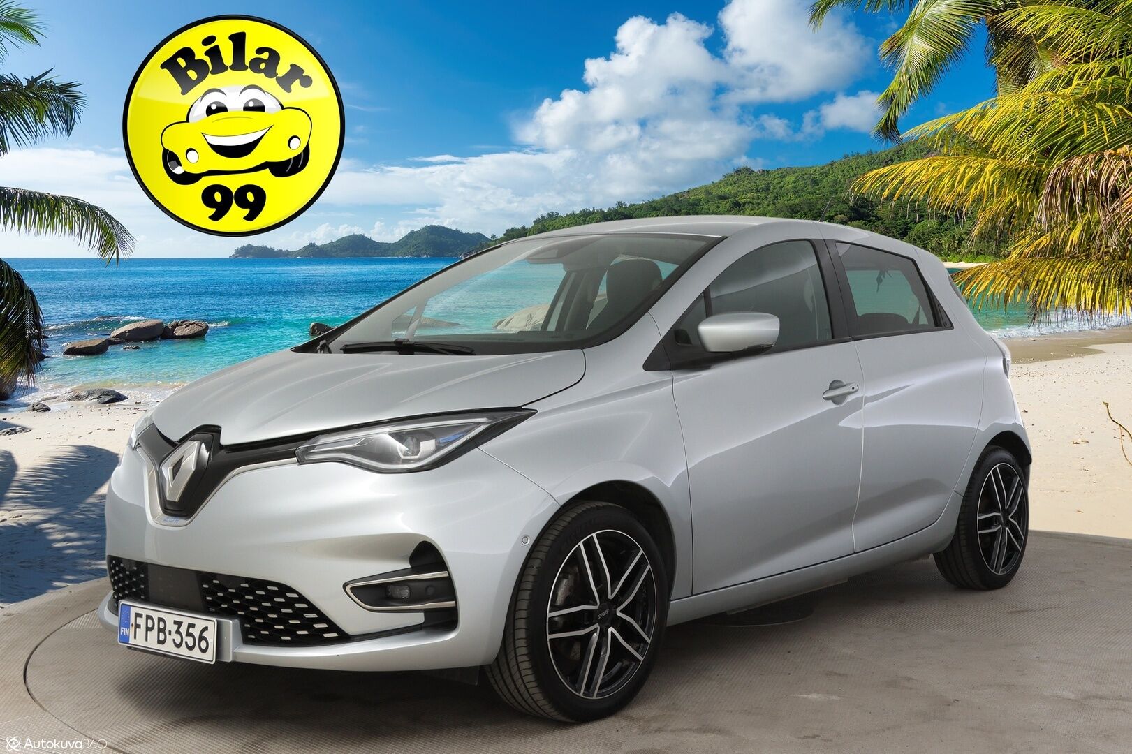 Renault Zoe 2020 Z.E. 50 R135 Intens * BLIS / Navi / P-Kamera / Keyless / Vakkari / Puolinahkasisusta * - * Kahdet vanteet & renkaat / Merkkihuollot *