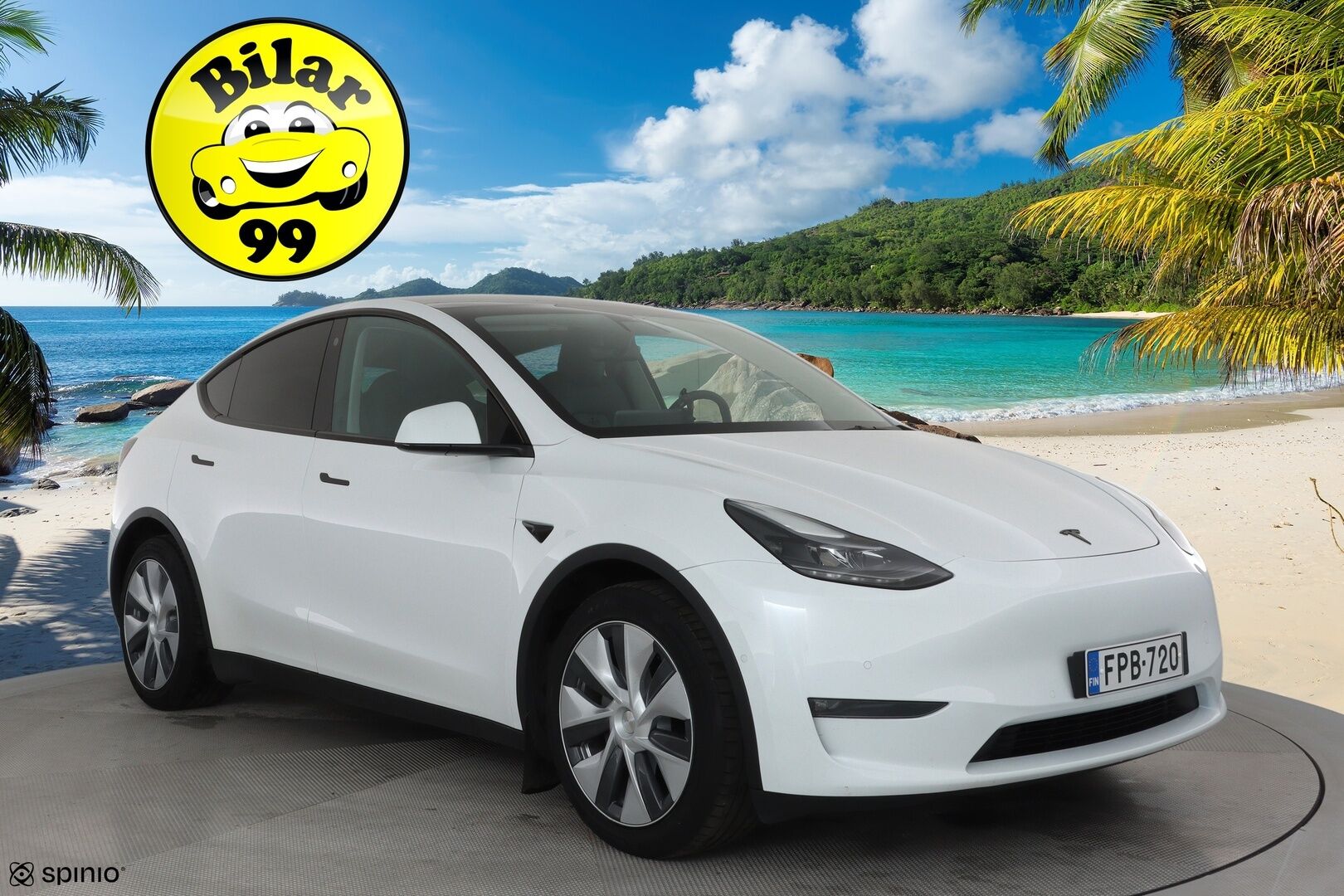 Tesla Model Y 2022 Long Range Dual Motor / 1.Om Suomi-auto / Autopilot / 2xVanteet / Vetokoukku / TULOSSA - 3,99 % KORKOTARJOUS TÄHÄN AUTOON 31.8. ASTI! - 