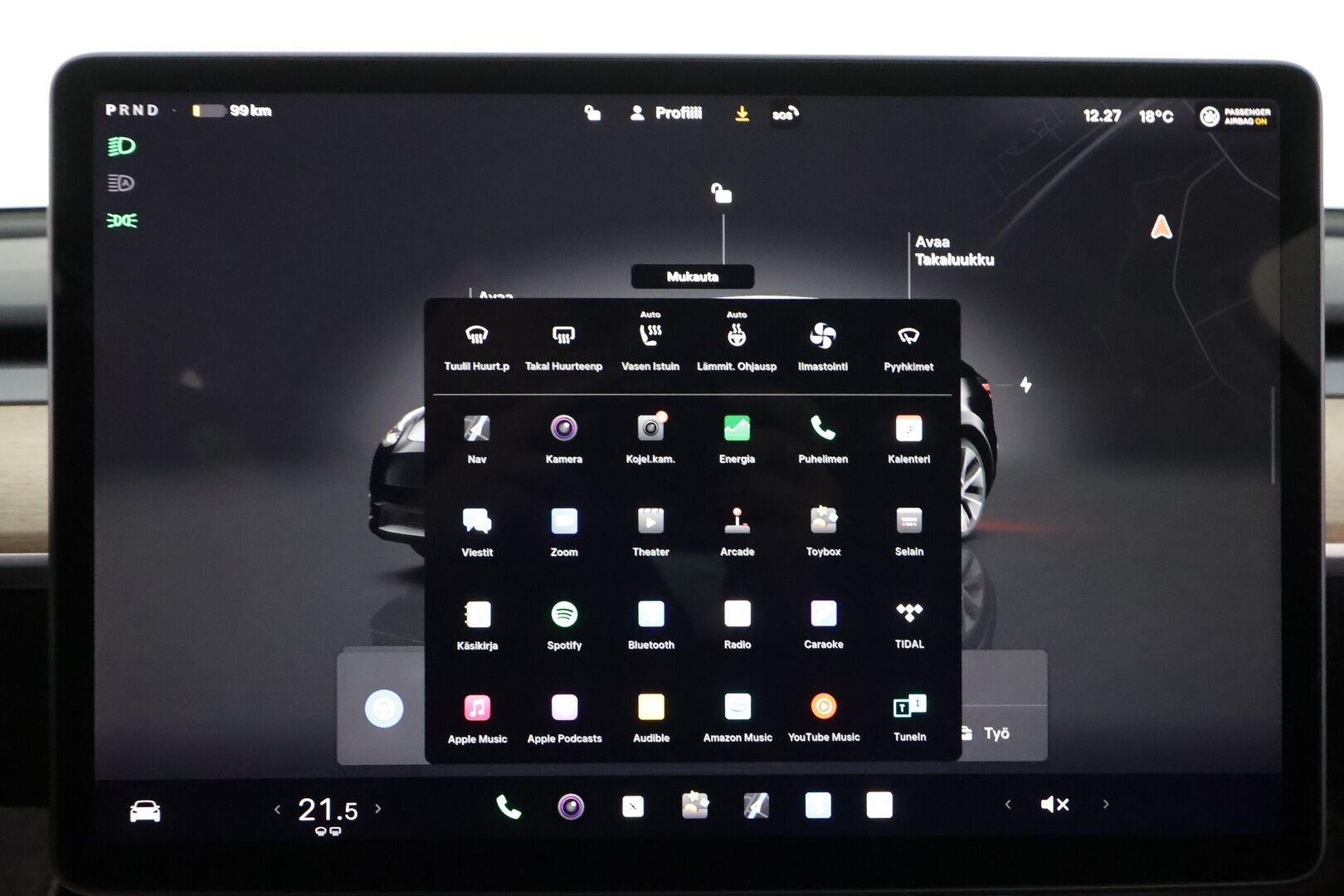 Tesla Model Y 2022 Long Range - | Koukku | ILP | Lasikatto | ACC | Matrix-LED | P.Kamera | Muistipenkki | Premium Audio | Navi | Kaistavahti | Keyless | 2x Latauskaapelit | Kahdet renkaat | 1-om Suomi-auto |
