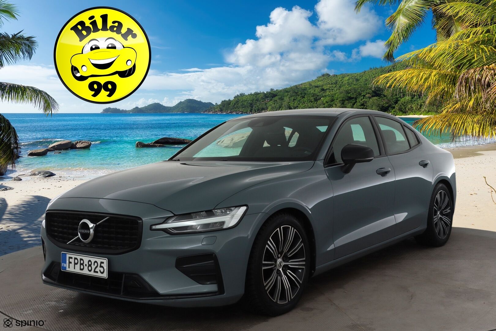 Volvo S60 2022 B5 MHEV Business R-Design Edition aut *  ACC / Webasto / Koukku /  Muistipenkki / P.Kamera / LED / Keyless * - 1.om Suomi-auto / 2x vanteet - HULLUT JOULUT KORKOTARJOUS 2,49% 