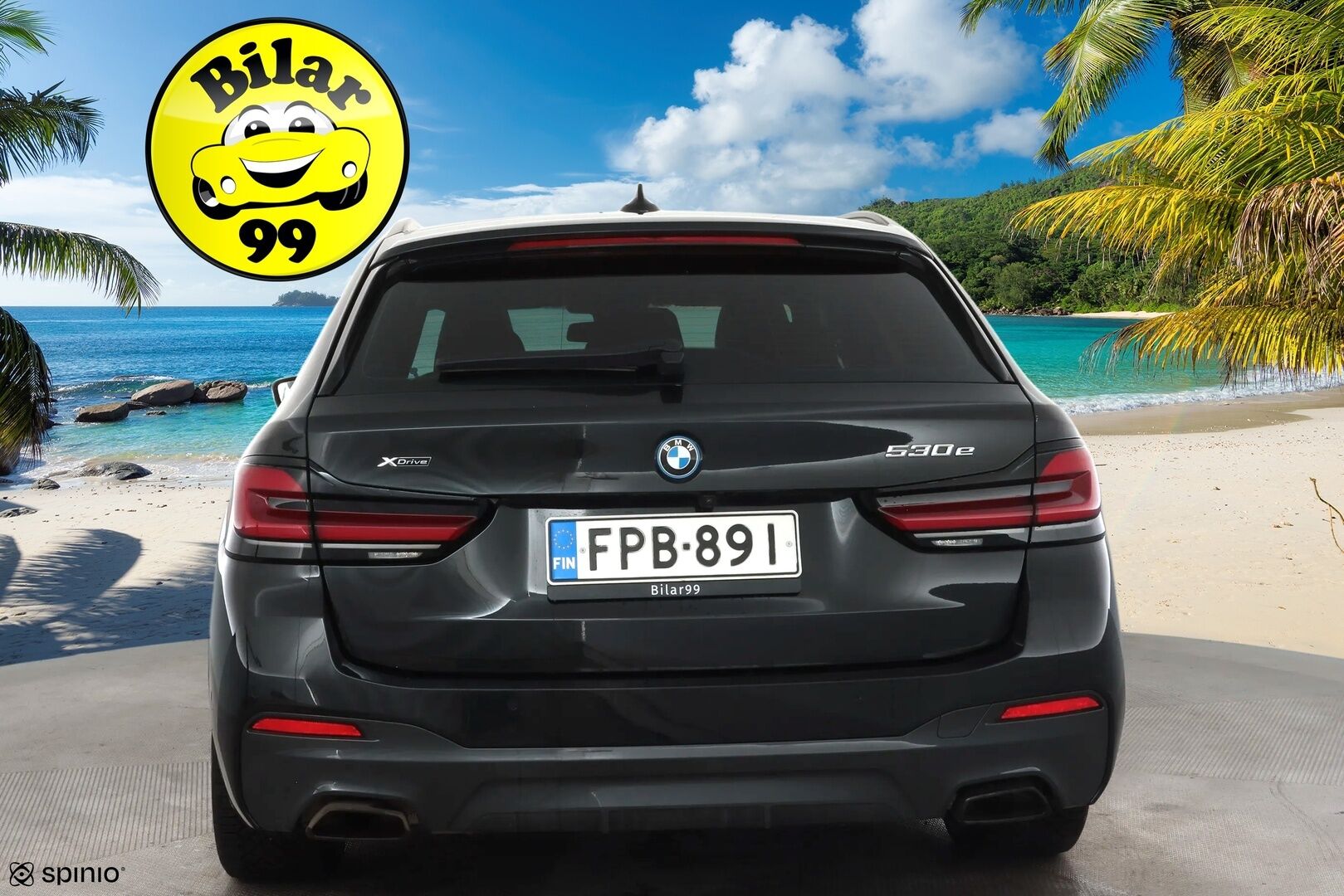 BMW 530 2022 G31 Touring 530e xDrive A Charged Edition M Sport * ACC / Adapt.LED / P.Kamera / HiFi / Navi / Comfort Access * - 1-om Suomi-auto / 2x Latauskaapelit / Merkkihuollot / Kahdet renkaat aluvanteilla - HULLUT AVAJAISHULINAT KORKOTARJOUS 3,29 %