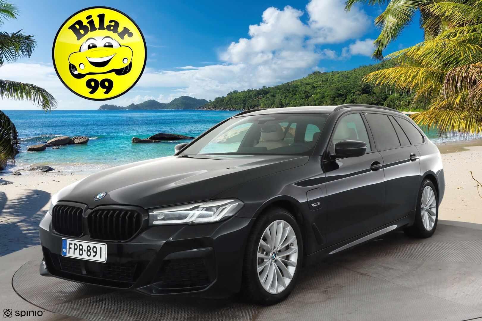 BMW 530 2022 G31 Touring 530e xDrive A Charged Edition M Sport * ACC / Adapt.LED / P.Kamera / HiFi / Navi / Comfort Access * - 1-om Suomi-auto / 2x Latauskaapelit / Merkkihuollot / Kahdet renkaat aluvanteilla - HULLUT AVAJAISHULINAT KORKOTARJOUS 3,29 %