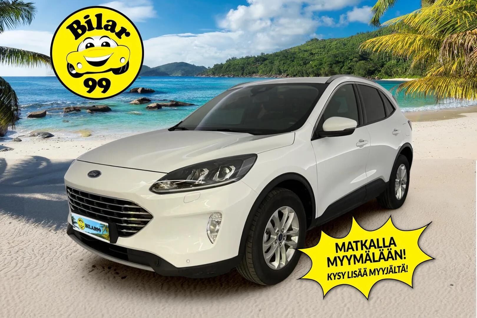 Ford Kuga 2022 2,5 Hybrid (HEV) 190hv CVT Titanium ** 1-om Suomi-auto / Navi / P-Kamera / Digimittari / LED **