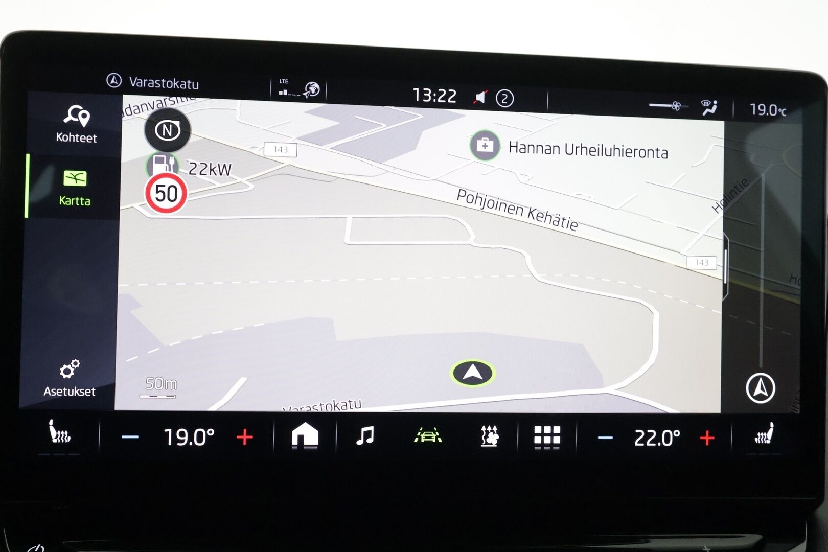 Skoda Enyaq 2022 80 SportLine iV - | ACC | ILP | Koukku | Matrix-LED | P.Kamera | Puolinahat | Ratinlämmitys | Keyless | Apple&Android | 1.Om Suomi-auto | Kahdet Renkaat | Merkkihuollettu |