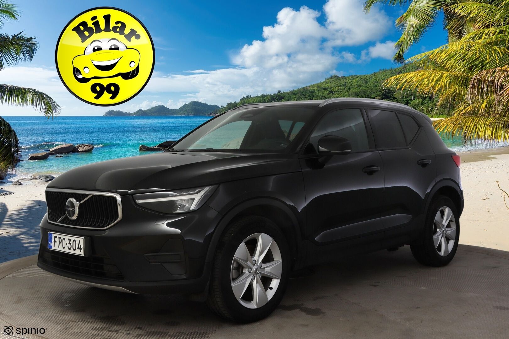 Volvo XC40 2023 B3 MHEV Business Core DCT aut ** P.kamera / Facelift / Webasto / Navi / High Performance Audio / LED** - 1.Om Suomi-auto / Kahdet renkaat aluvanteilla / Penkinlämmittimet takana / Ratinlämmitin - Osta nyt, maksa vasta ensi vuonna