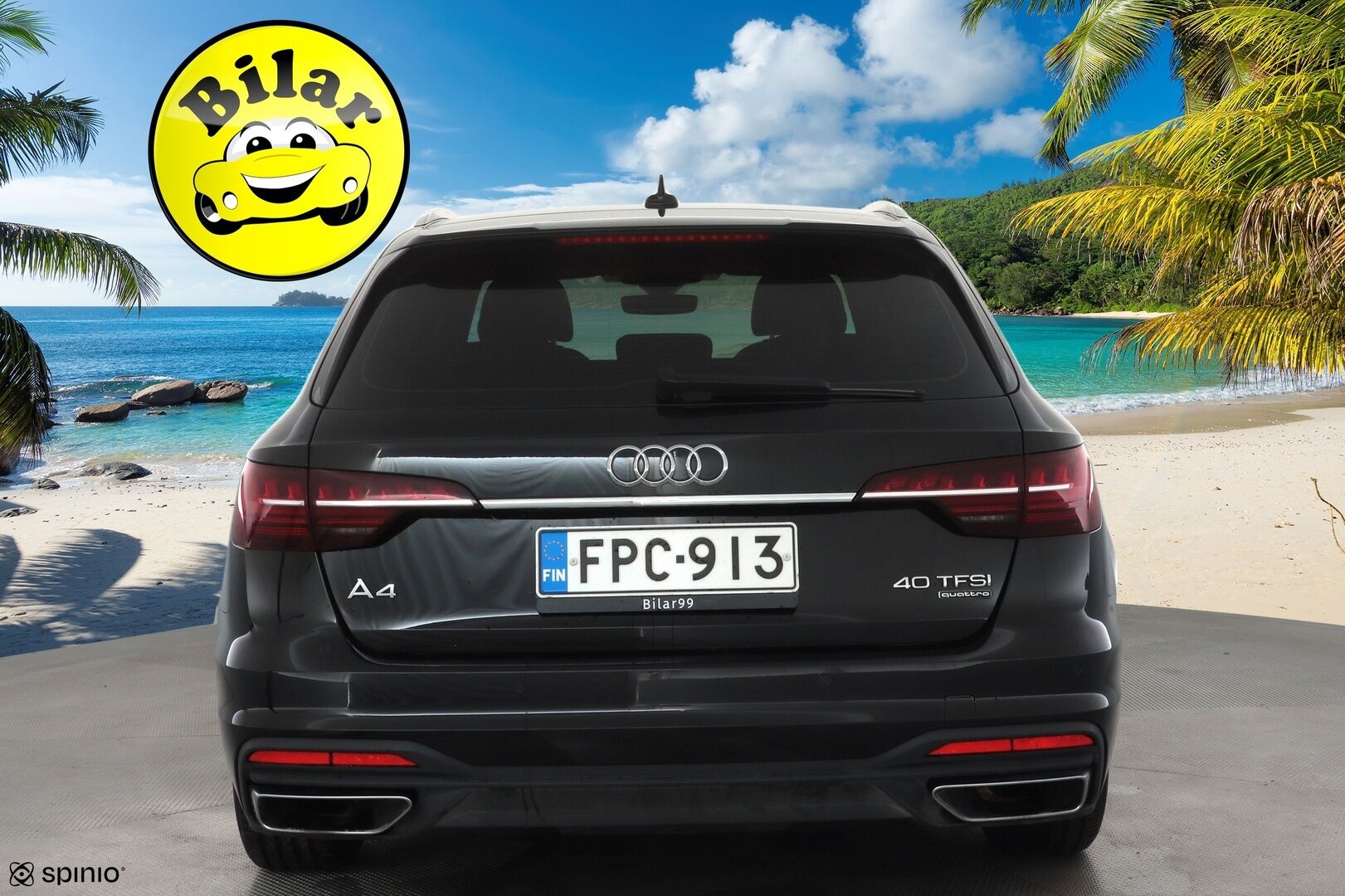 Audi A4 2022 Avant Business 40 TFSI 150 kW MHEV quattro S tronic - | ACC | Webasto | Koukku | Matrix-LED | P.tutkat | Puolinahat | 1.Om Suomi-auto | Kahdet Renkaat | Merkkihuollettu |
