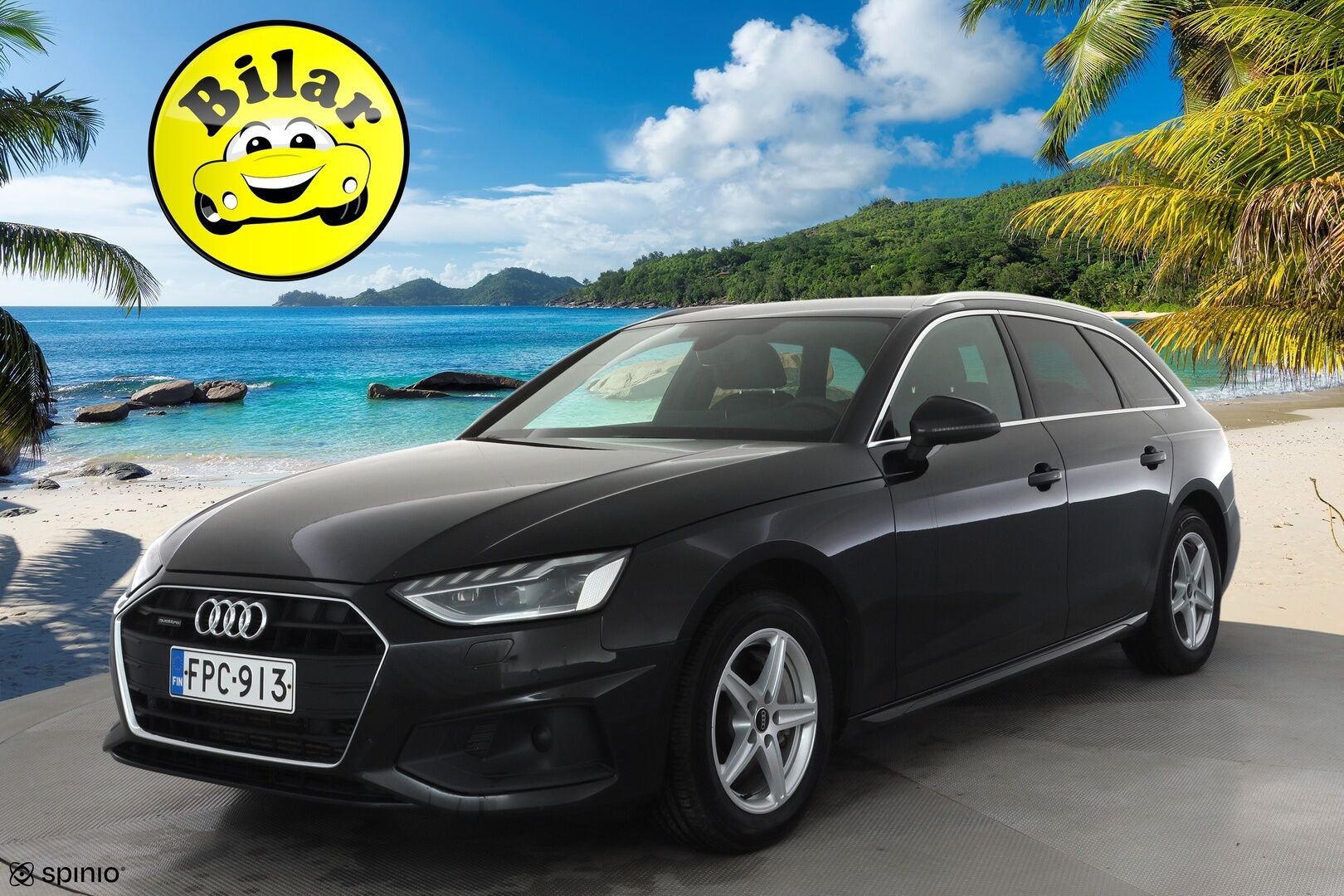 Audi A4 2022 Avant Business 40 TFSI 150 kW MHEV quattro S tronic - | ACC | Webasto | Koukku | Matrix-LED | P.tutkat | Puolinahat | 1.Om Suomi-auto | Kahdet Renkaat | Merkkihuollettu |