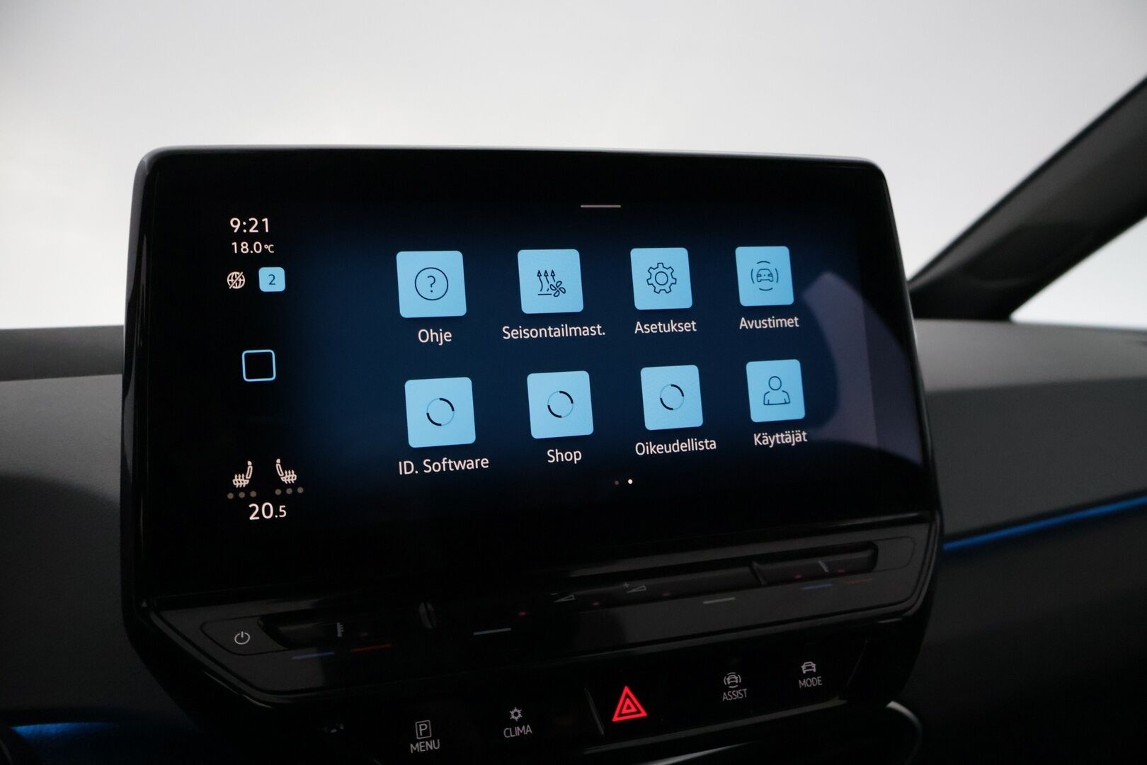 Volkswagen ID.3 2022 Pro Performance Business 150 kW, akku 58 kWh *ACC / Ilmalämpöpumppu / Peruutuskamera / Navi / Ambient light* - Yksiomisteinen / Suomiauto hyvillä varusteilla / Kahdet alumiinivanteet