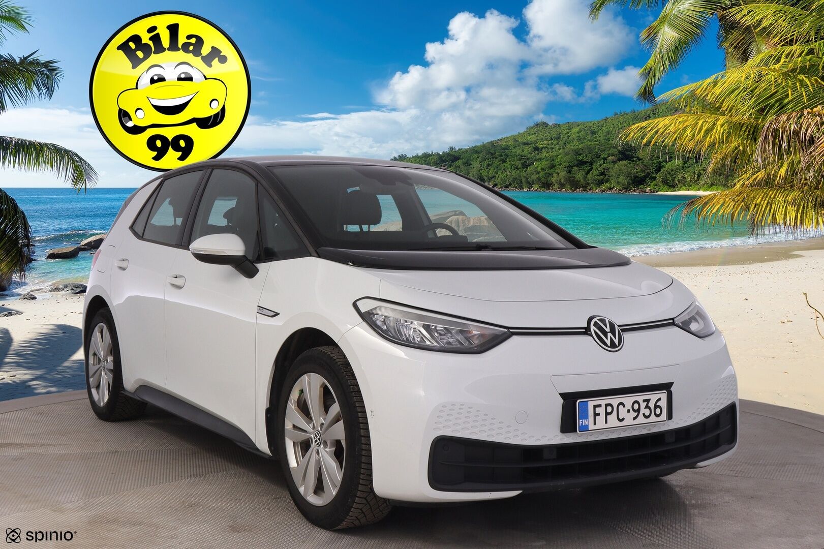 Volkswagen ID.3 2022 Pro Performance Business 150 kW, akku 58 kWh *ACC / Ilmalämpöpumppu / Peruutuskamera / Navi / Ambient light* - Yksiomisteinen / Suomiauto hyvillä varusteilla / Kahdet alumiinivanteet