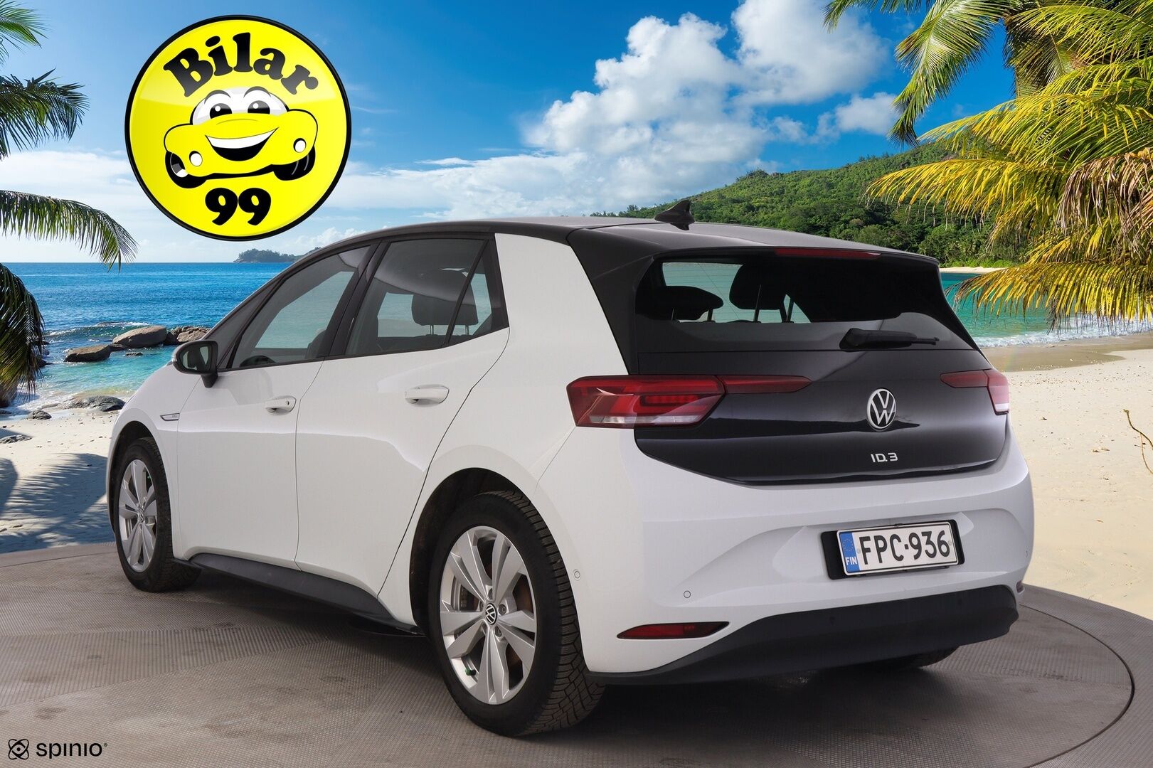 Volkswagen ID.3 2022 Pro Performance Business 150 kW, akku 58 kWh *ACC / Ilmalämpöpumppu / Peruutuskamera / Navi / Ambient light* - Yksiomisteinen / Suomiauto hyvillä varusteilla / Kahdet alumiinivanteet