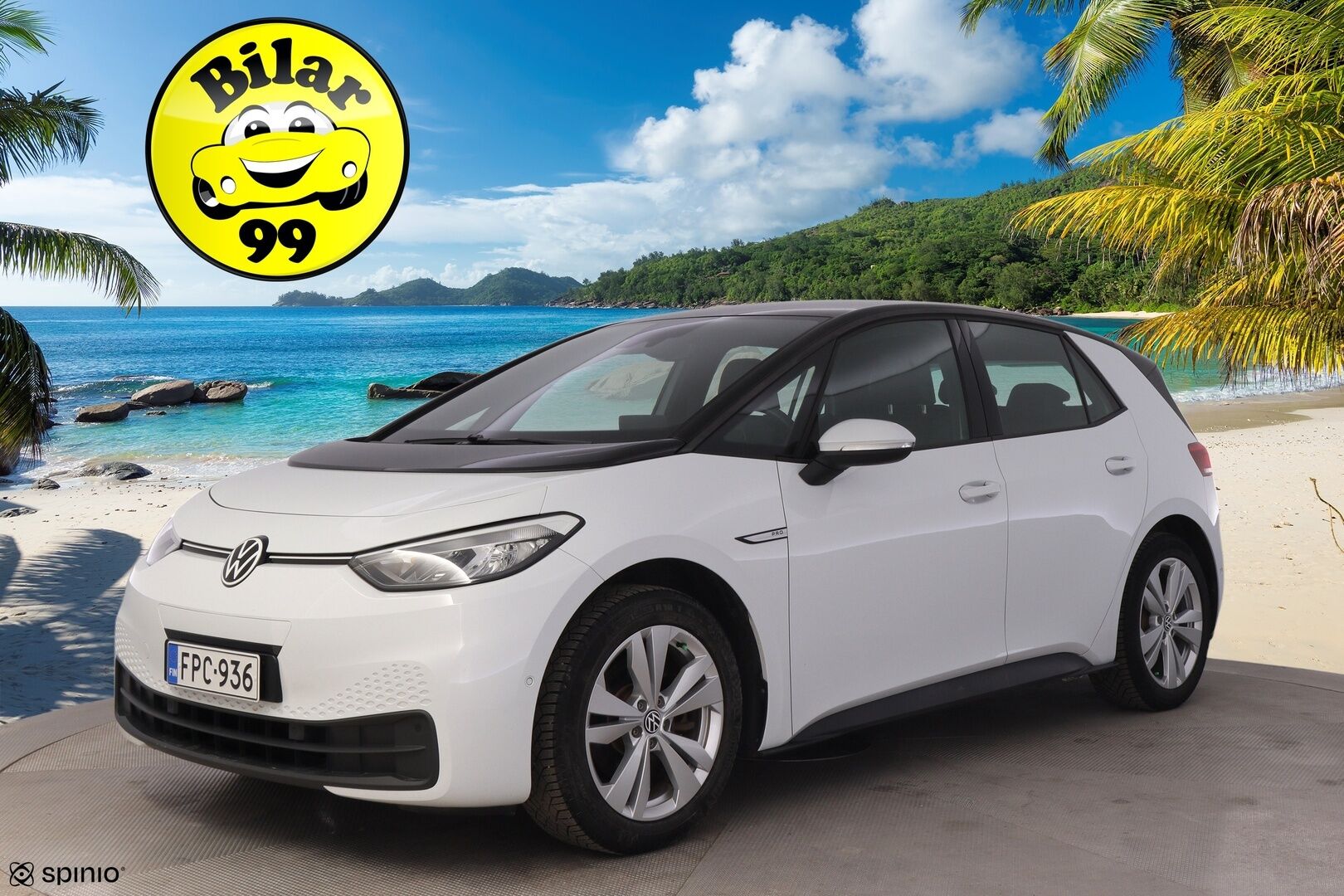 Volkswagen ID.3 2022 Pro Performance Business 150 kW, akku 58 kWh *ACC / Ilmalämpöpumppu / Peruutuskamera / Navi / Ambient light* - Yksiomisteinen / Suomiauto hyvillä varusteilla / Kahdet alumiinivanteet