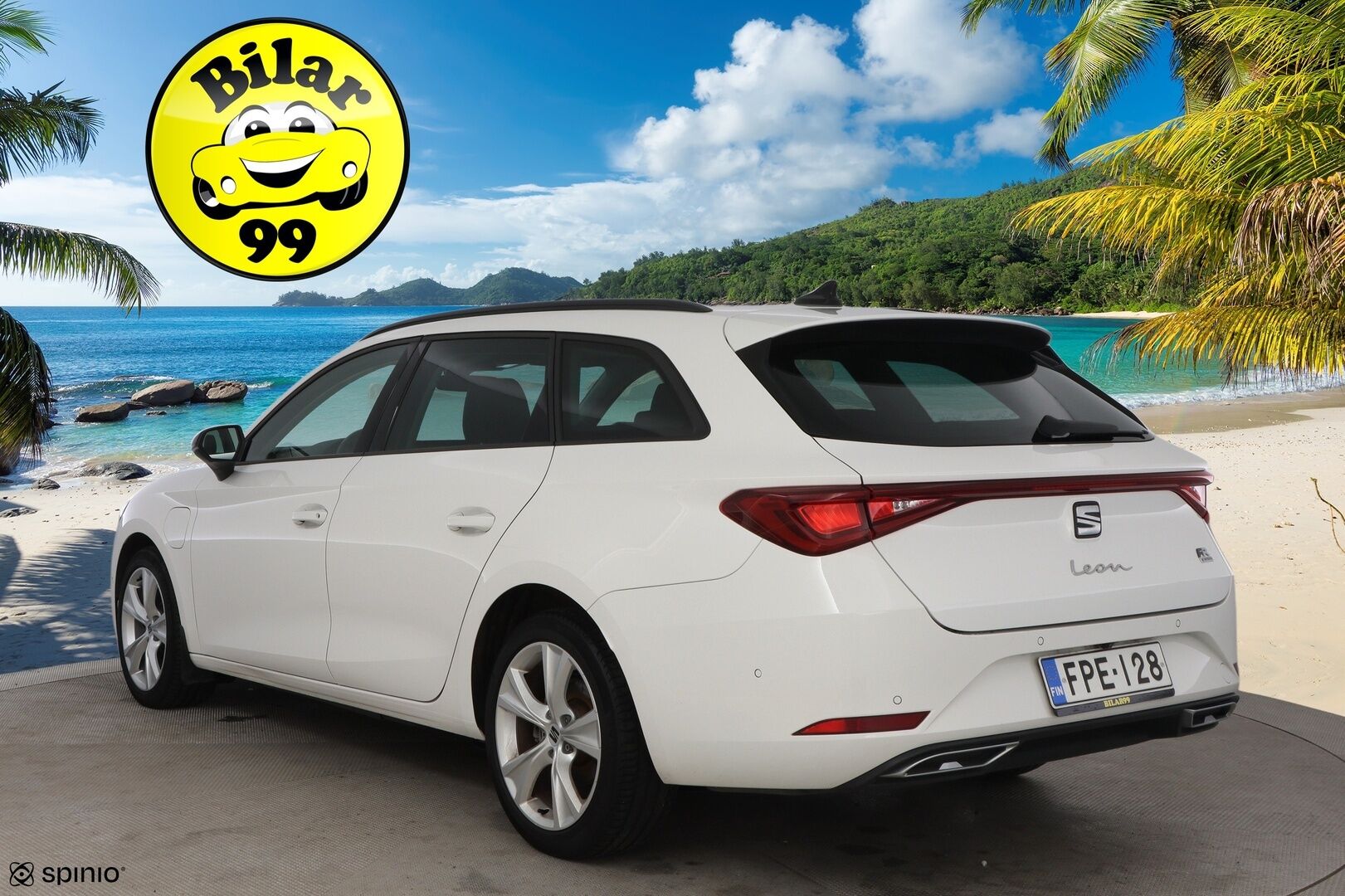 Seat Leon Sportstourer 2021 1,4 PHEV 204 eHybrid FR DSG * Adapt.Vakkari / Digimittari / Peruutuskamera / Adapt.LED / Puolinahkasisusta / Sporttipenkit - Siisti yksilö / 2x Renkaat aluvantein / Juuri tullut Tampereelle!