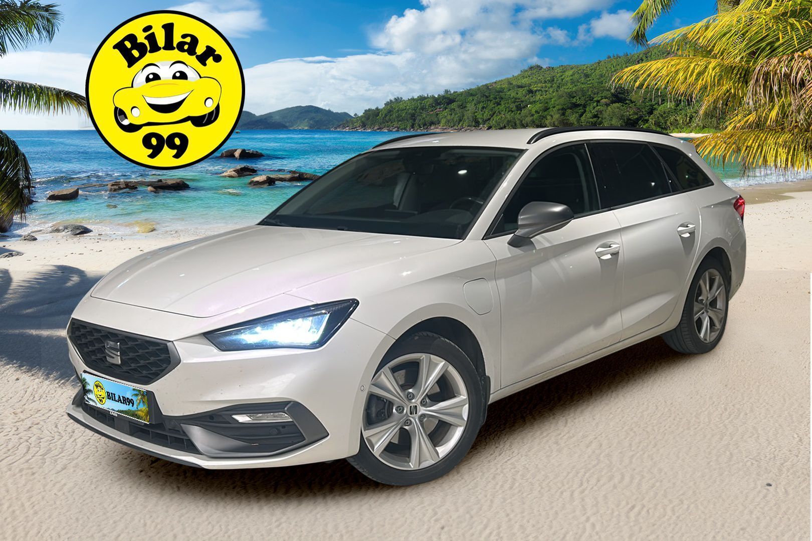 Seat Leon Sportstourer 2021 1,4 PHEV 204 eHybrid FR DSG * Adapt.Vakkari / Digimittari / Peruutuskamera / Adapt.LED / Puolinahkasisusta / Sporttipenkit - Siisti yksilö / 2x Renkaat aluvantein / Juuri tullut Tampereelle!