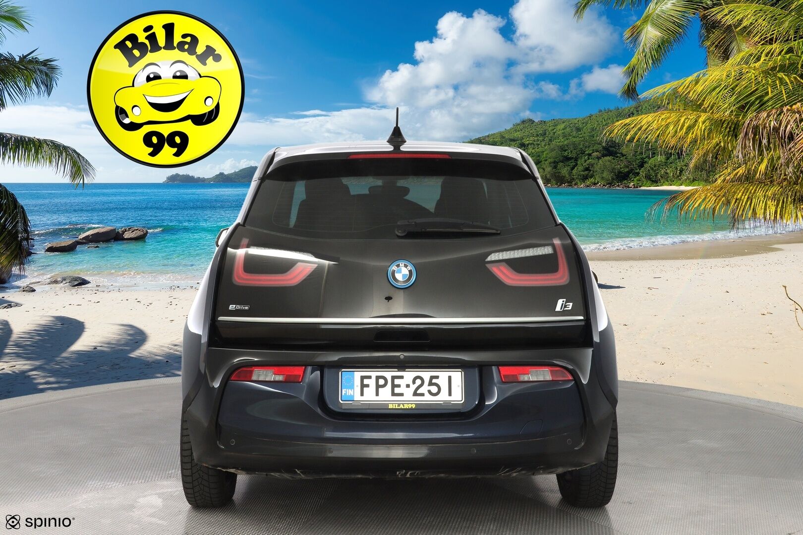 BMW i3 2018 94Ah REX Charged Edition *H&K / Kamera / Puolinahat / Keyless* - Kahdet BMW:n renkaat / Komea yksilö!