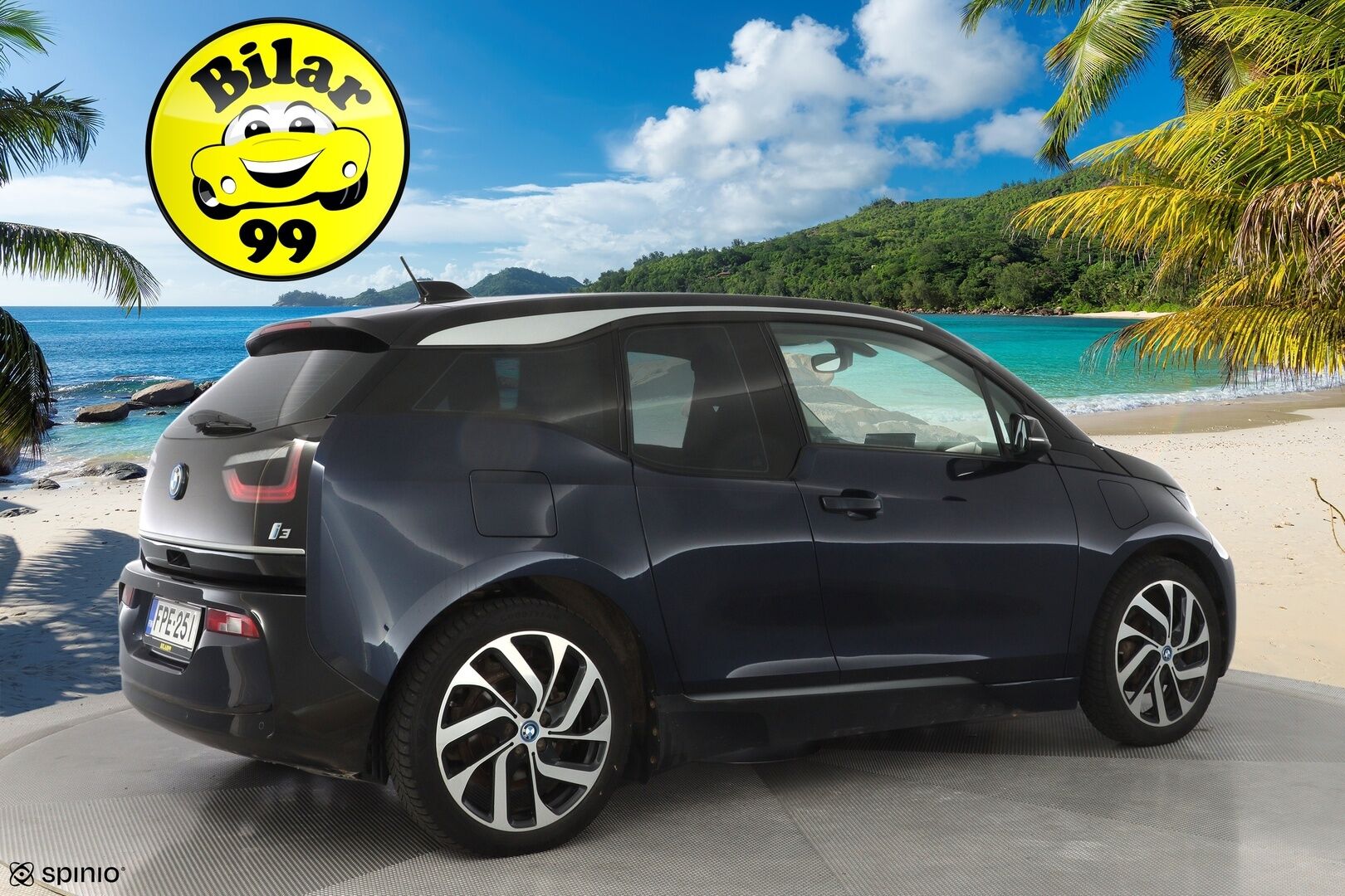 BMW i3 2018 94Ah REX Charged Edition *H&K / Kamera / Puolinahat / Keyless* - Kahdet BMW:n renkaat / Komea yksilö!
