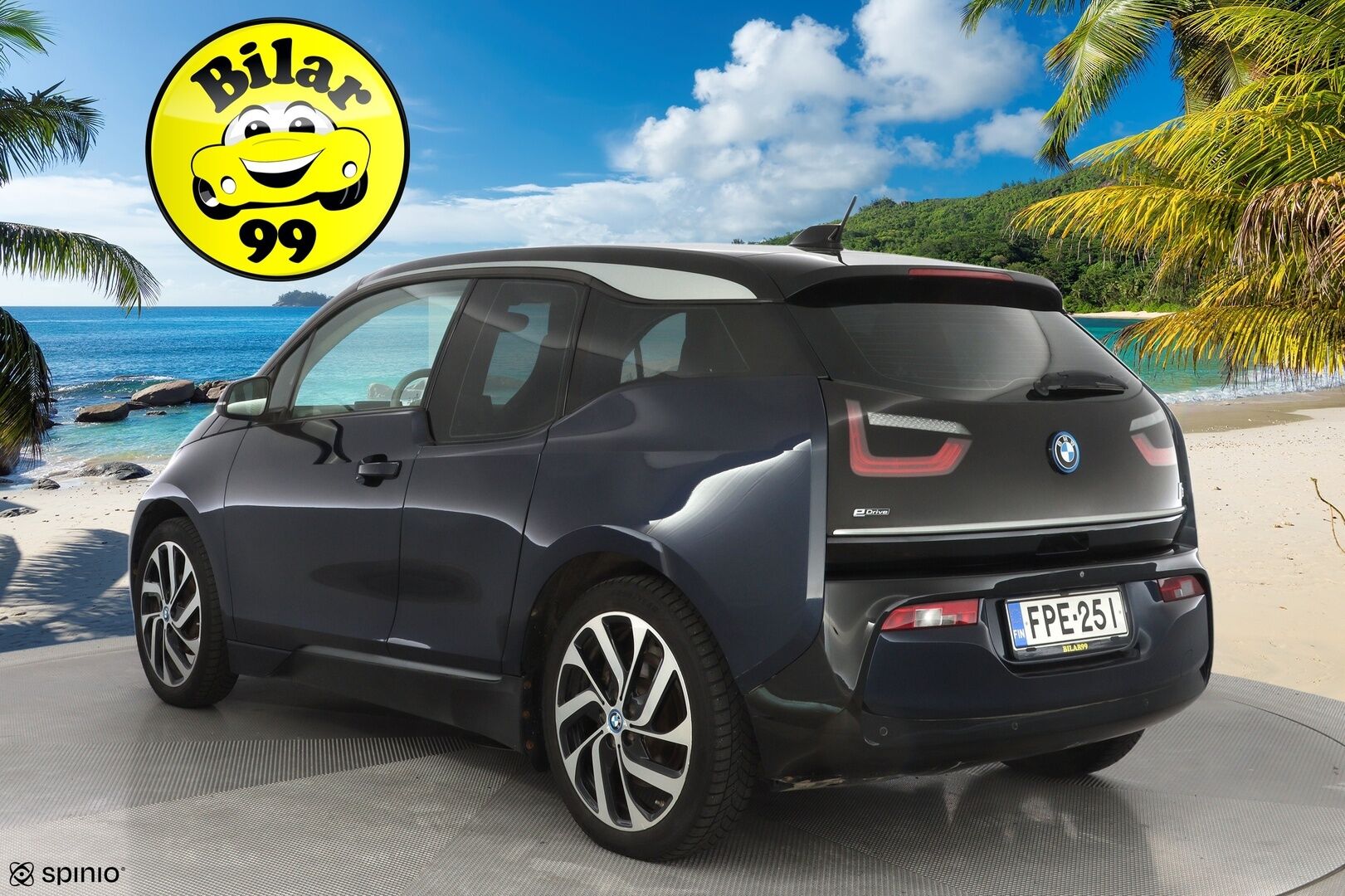BMW i3 2018 94Ah REX Charged Edition *H&K / Kamera / Puolinahat / Keyless* - Kahdet BMW:n renkaat / Komea yksilö!