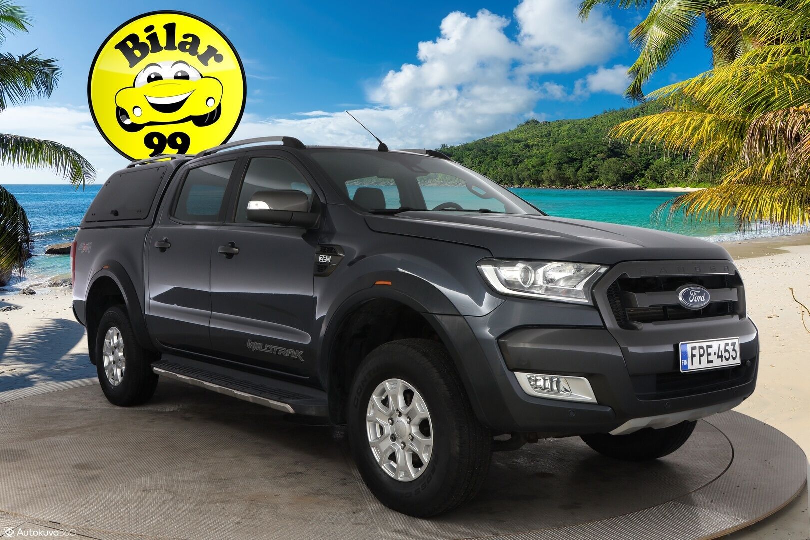 Ford Ranger 2017 Double Cab 3,2TDCi 200 hv A6 4x4 Wildtrak - ALV / Webasto / Adapt.Vakkari / Peruutuskamera / Vetokoukku / Lämmitettävä Tuulilasi / Kahdet renkaat aluvantein!