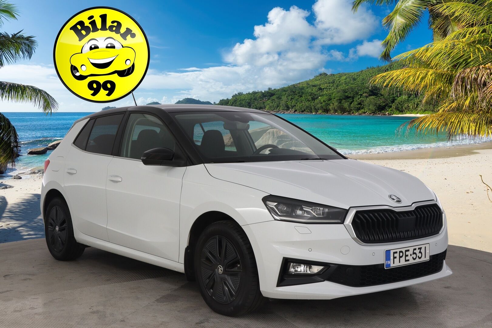 Skoda Fabia 2022 1.0 TSI 110 Style DSG Autom. *Suomi-Auto / Lämmitettävä tuulilasi / ACC / P-Kamera / Tutkat / Kessy* - *Juuri saapunut! / 1.Om. / Crystal Lighting LED / Ratinlämmitys / 2 Renkaat / Siisti*