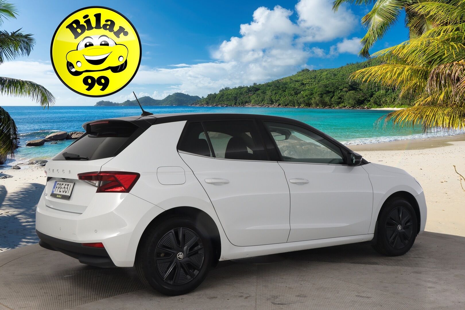 Skoda Fabia 2022 1.0 TSI 110 Style DSG Autom. *Suomi-Auto / Lämmitettävä tuulilasi / ACC / P-Kamera / Tutkat / Kessy* - *Juuri saapunut! / 1.Om. / Crystal Lighting LED / Ratinlämmitys / 2 Renkaat / Siisti*