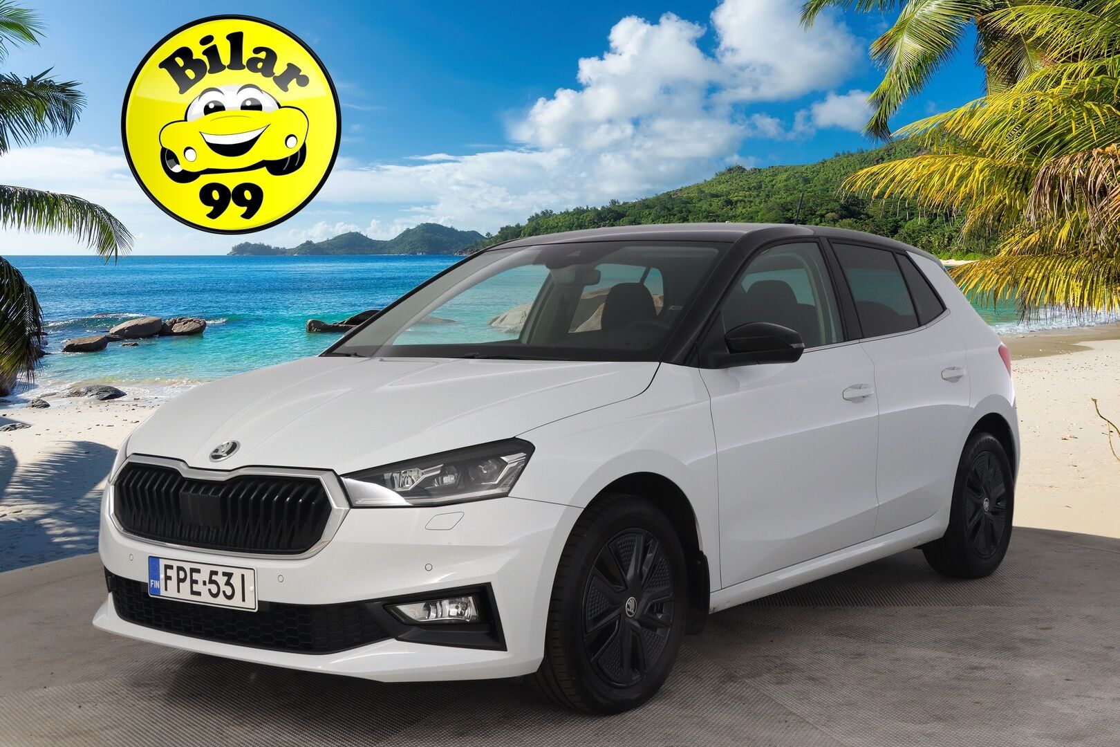 Skoda Fabia 2022 1.0 TSI 110 Style DSG Autom. *Suomi-Auto / Lämmitettävä tuulilasi / ACC / P-Kamera / Tutkat / Kessy* - *Juuri saapunut! / 1.Om. / Crystal Lighting LED / Ratinlämmitys / 2 Renkaat / Siisti*