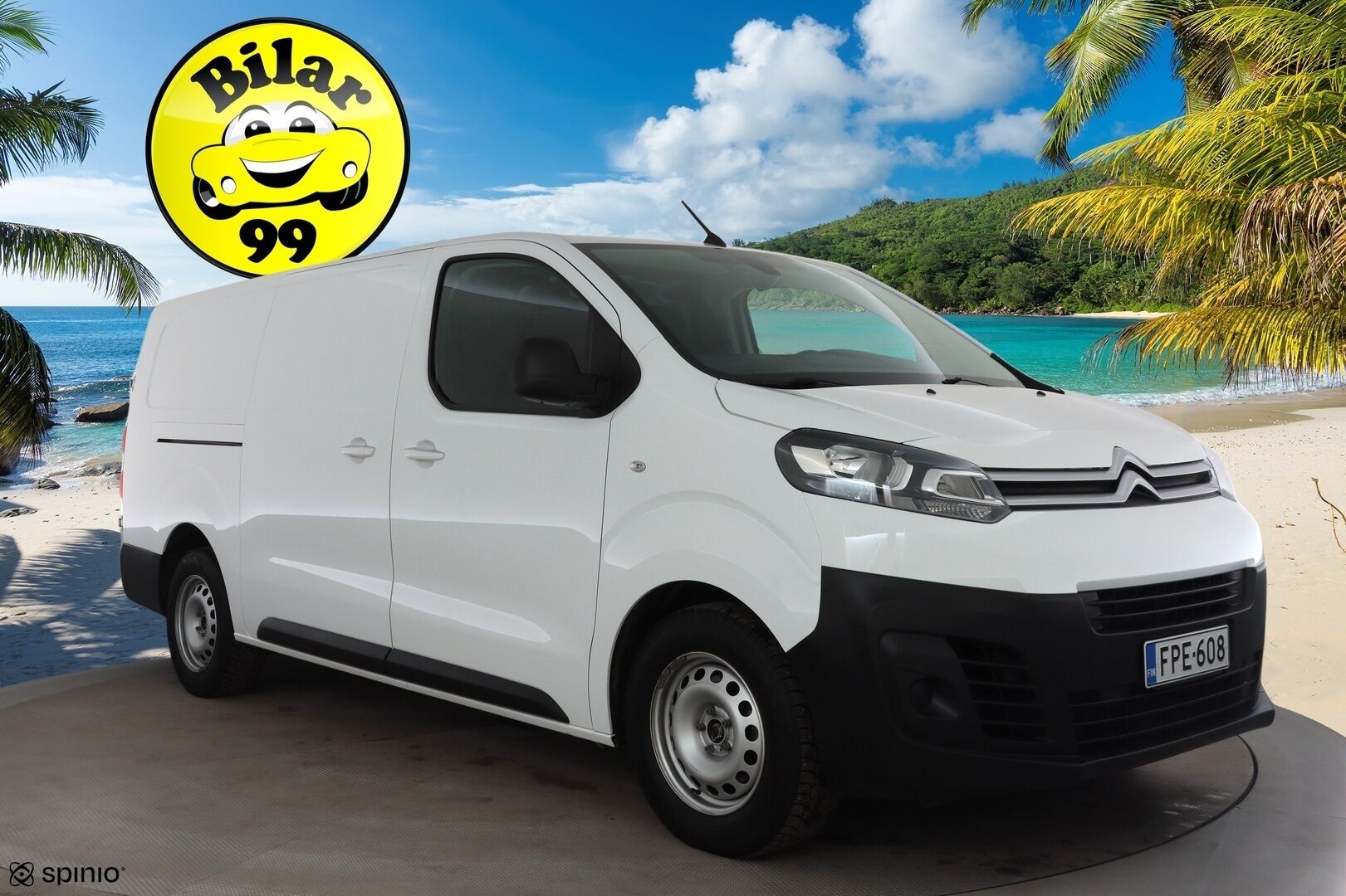 Citroen Jumpy 2022 BlueHDi 145 XL EAT8 Automaatti * ALV / Webasto / Keyless / P.tutka / Vakkari / Ilmastointi * - Koukku / Suomi-auto / Kahdet renkaat