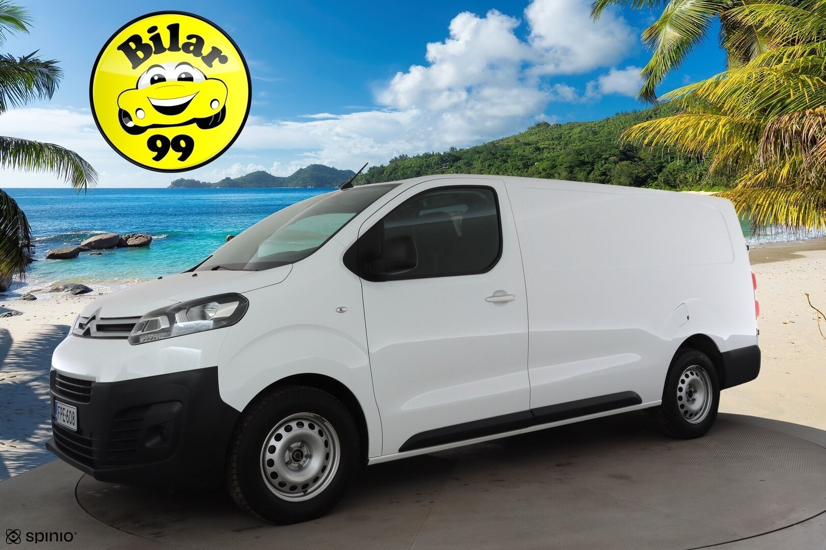 Citroen Jumpy 2022 BlueHDi 145 XL EAT8 Automaatti * ALV / Webasto / Keyless / P.tutka / Vakkari / Ilmastointi * - Koukku / Suomi-auto / Kahdet renkaat