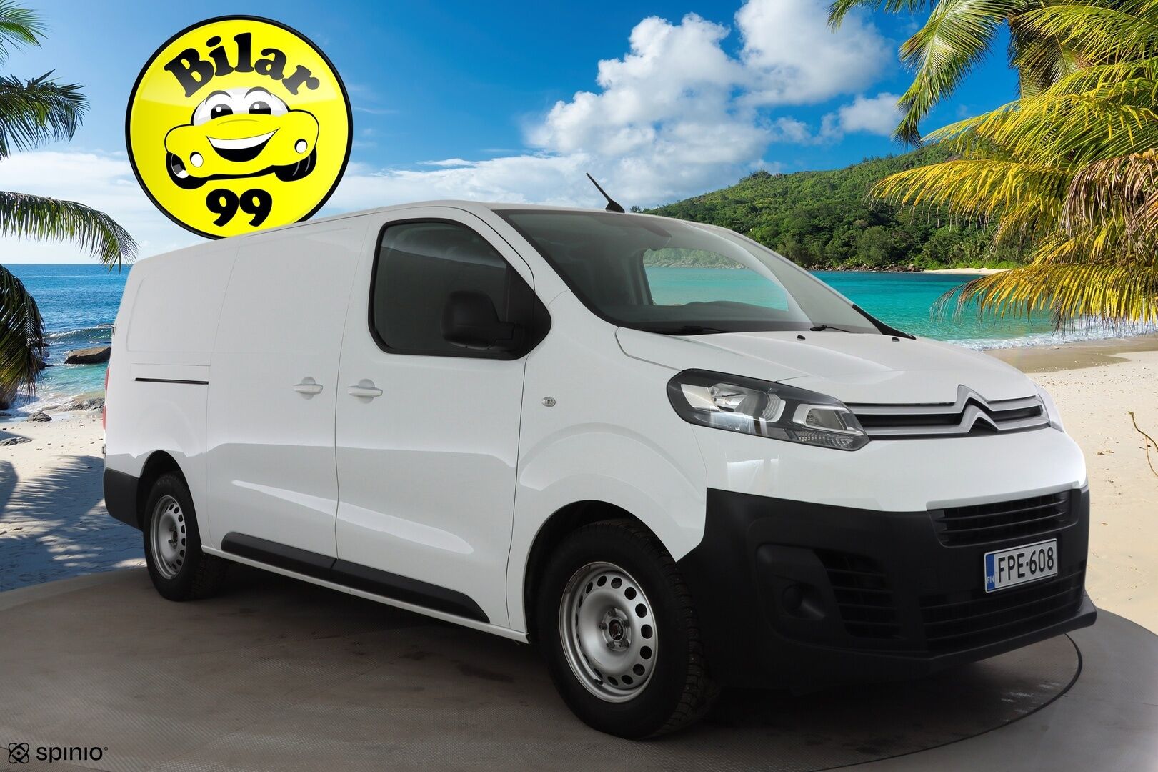 Citroen Jumpy 2022 BlueHDi 145 XL EAT8 Automaatti * ALV / Webasto / Keyless / P.tutka / Vakkari / Ilmastointi * - Koukku / Suomi-auto / Kahdet renkaat