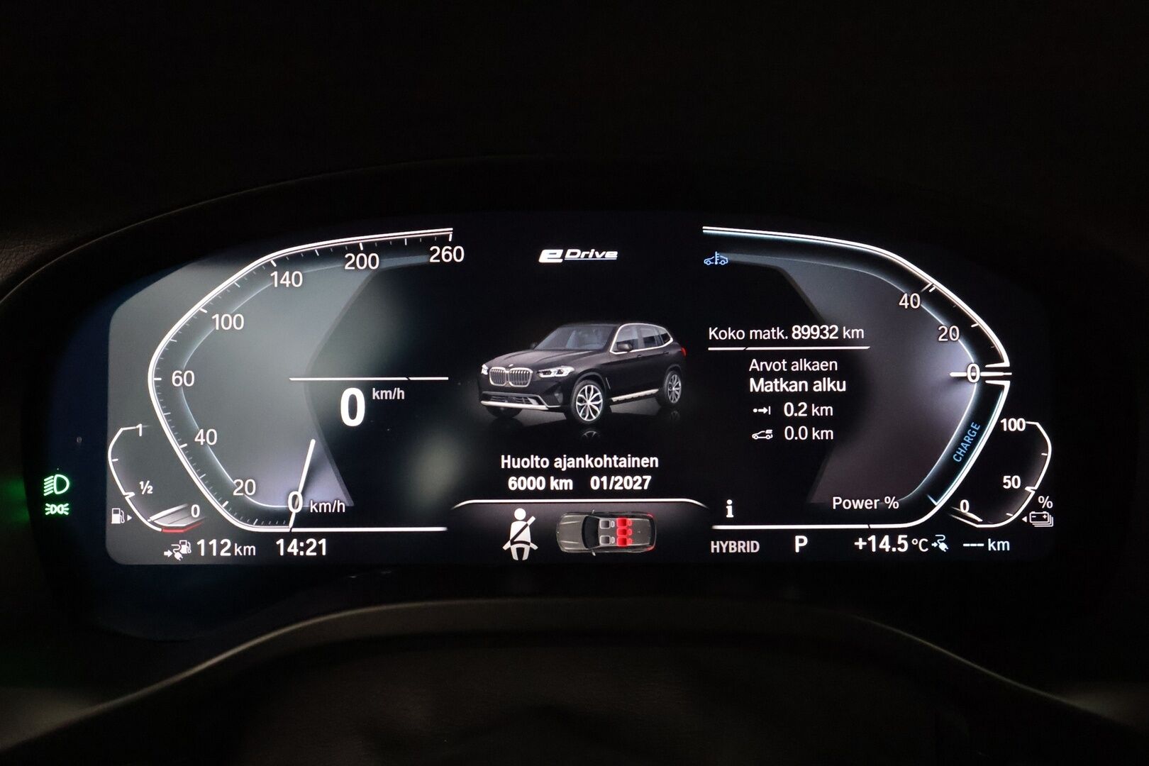 BMW X3 2023 G01 xDrive 30e A Charged Edition * HiFi / Sportnahat / LED / Vakkari / P.Kamera / Navi / Digimittaristo * - 1-Om suomi-auto / 2x Latauskaapelit / Kahdet renkaat 