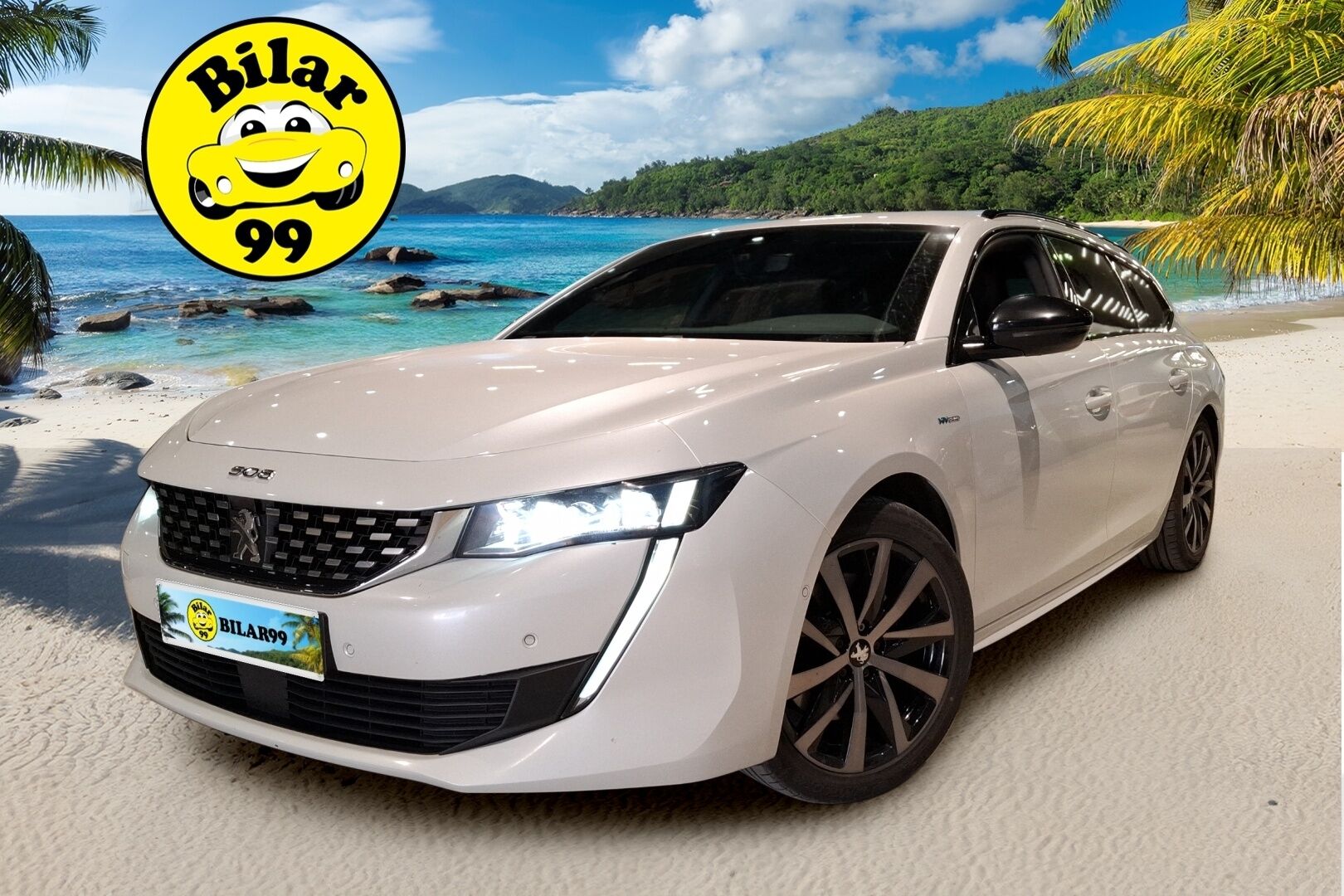 Peugeot 508 2020 SW GT Hybrid 225 EAT8-automaatti / Koukku / BLIS / Vakkari / P. Tutkat / Sportpenkit / Lane Assist / i-Cockpit / Navi / - Kattavasti varusteltu! / Todella siisti / 2x hyvät renkaat&vanteet / Jakohihna tehty! / Puolinahat / SOH 90.7%! - HULLUT AVAJAISHULINAT KORKOTARJOUS 3,29 %