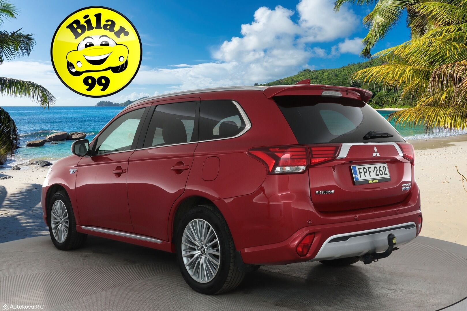 Mitsubishi OUTLANDER PHEV 2019 Instyle 4WD 5P **Adapt. vakkari / Vaaleat nahat / 360 Kamera / Rockford Sound System / Koukku** - 2x alut
