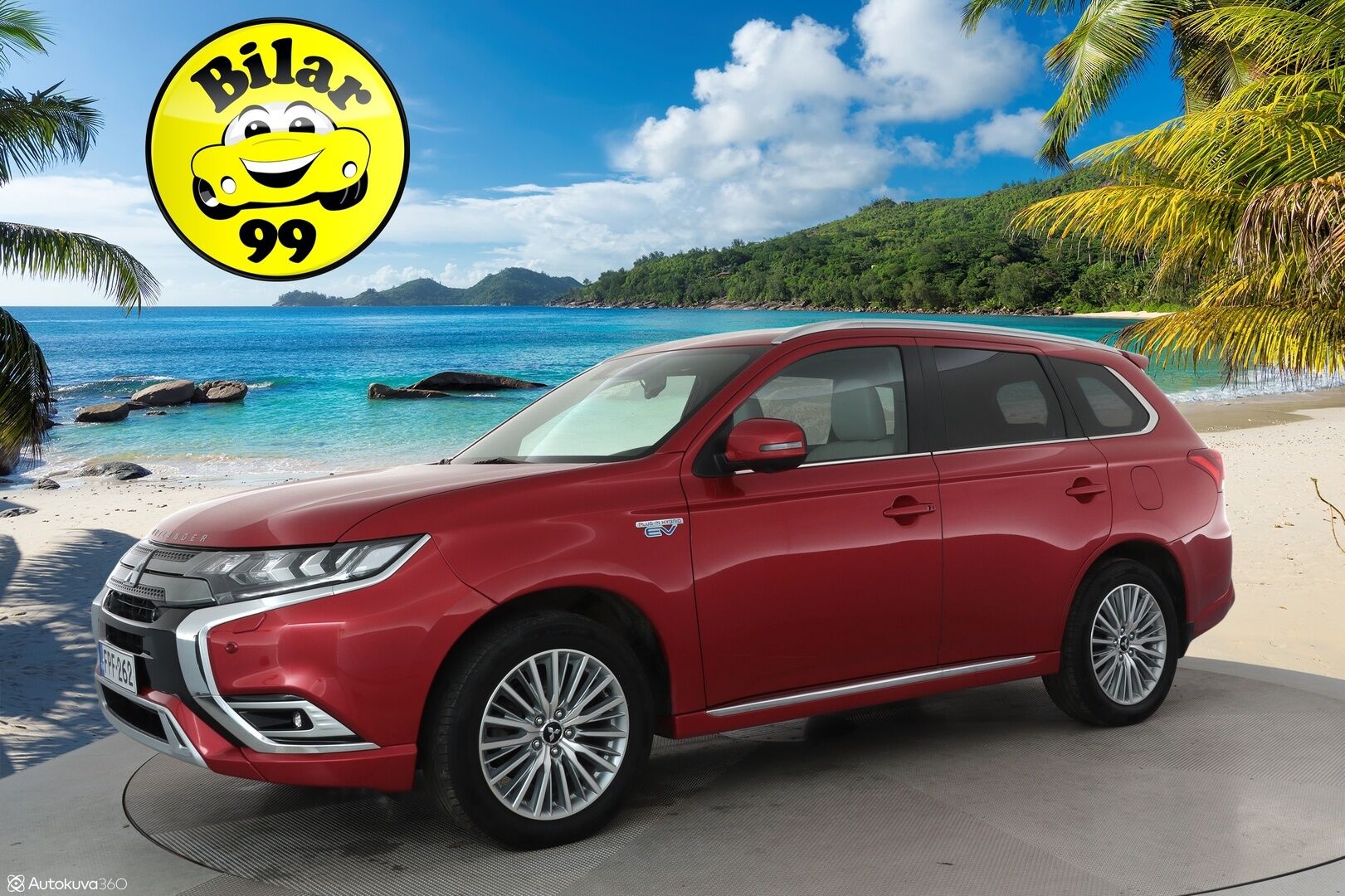 Mitsubishi OUTLANDER PHEV 2019 Instyle 4WD 5P **Adapt. vakkari / Vaaleat nahat / 360 Kamera / Rockford Sound System / Koukku** - 2x alut