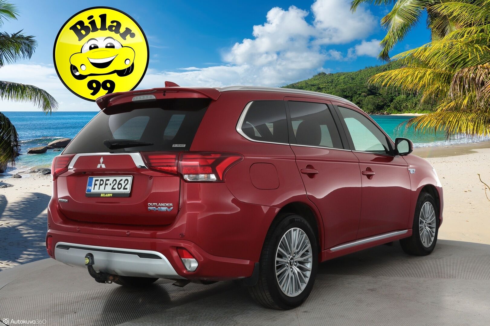 Mitsubishi OUTLANDER PHEV 2019 Instyle 4WD 5P **Adapt. vakkari / Vaaleat nahat / 360 Kamera / Rockford Sound System / Koukku** - 2x alut