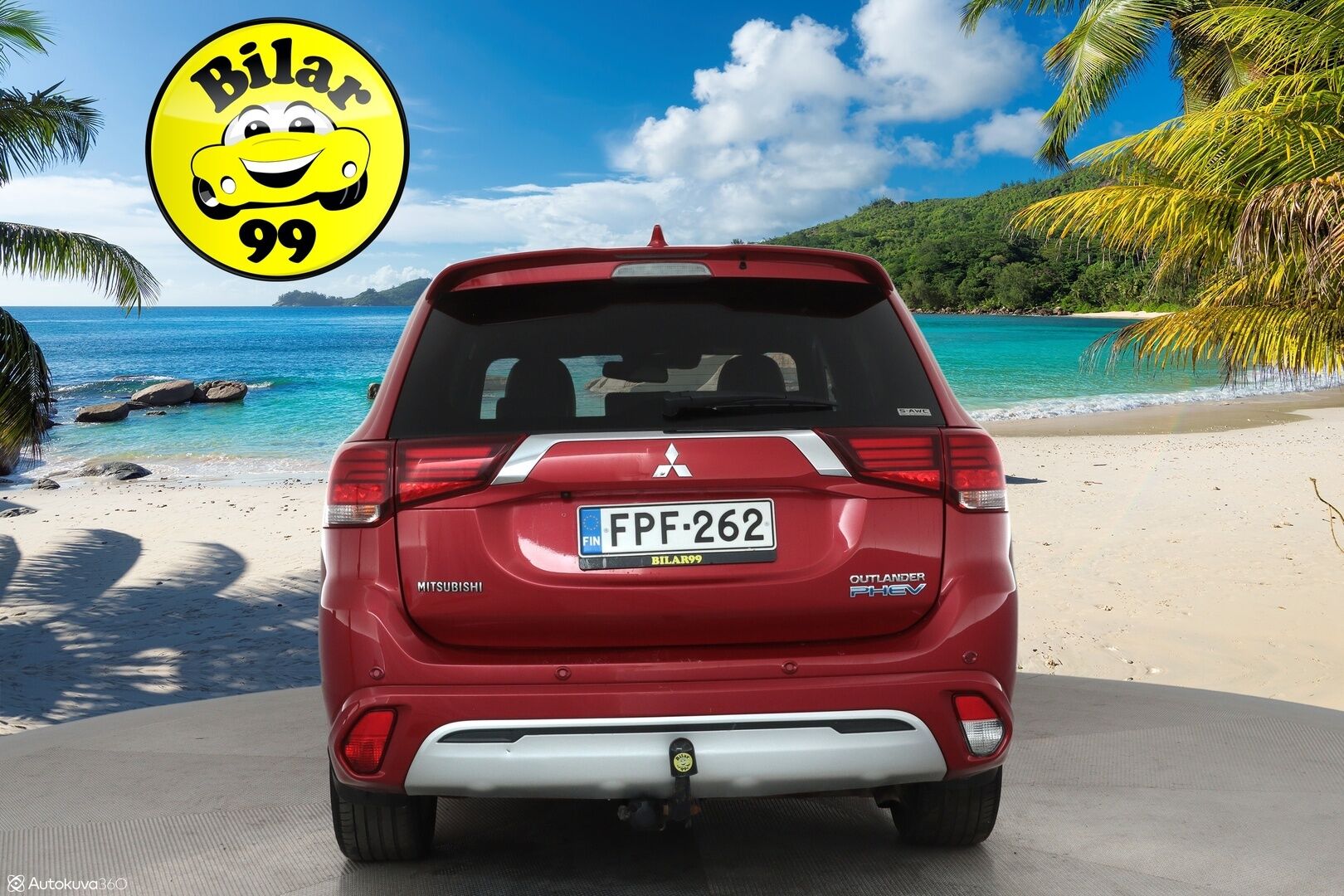 Mitsubishi OUTLANDER PHEV 2019 Instyle 4WD 5P **Adapt. vakkari / Vaaleat nahat / 360 Kamera / Rockford Sound System / Koukku** - 2x alut