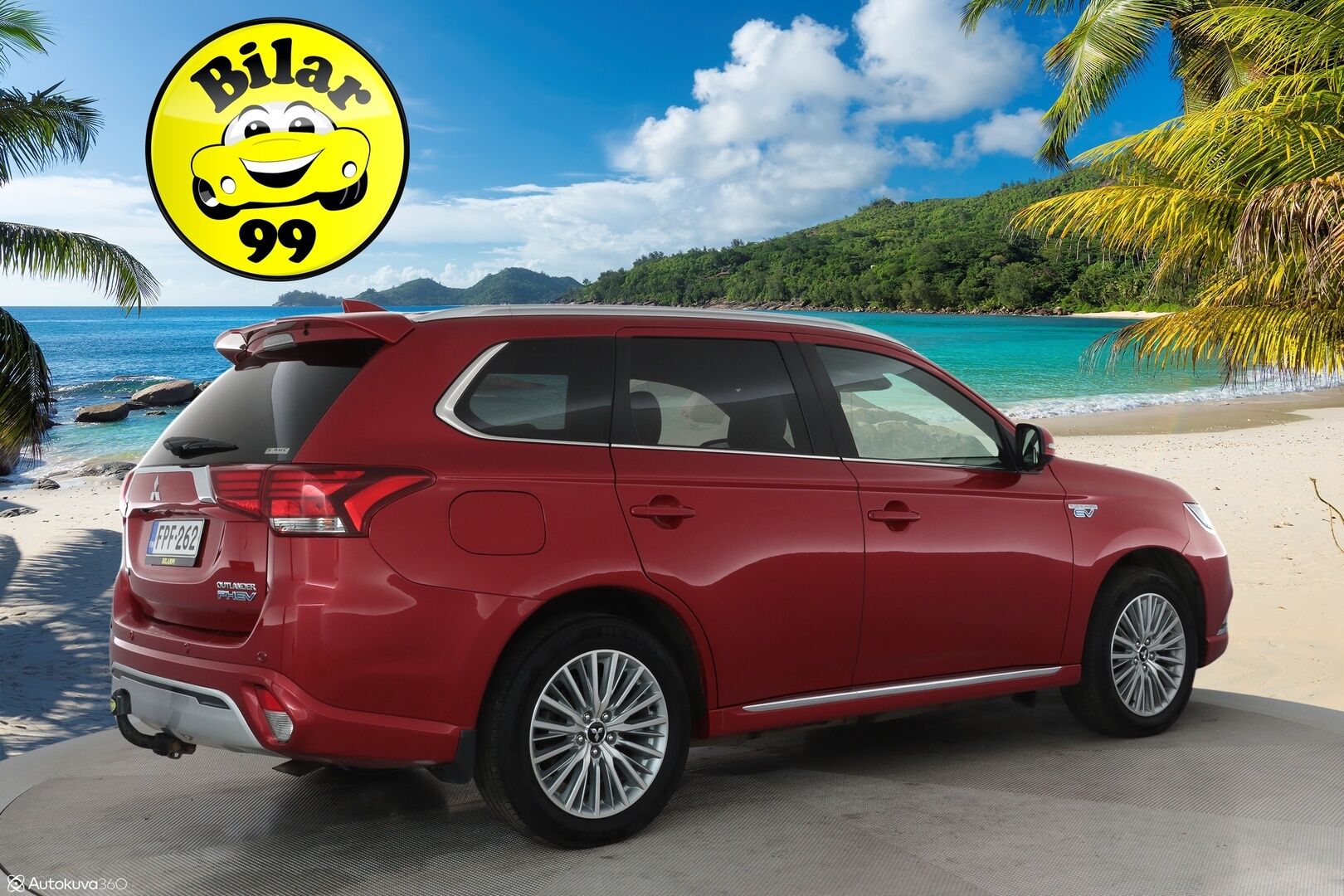 Mitsubishi OUTLANDER PHEV 2019 Instyle 4WD 5P **Adapt. vakkari / Vaaleat nahat / 360 Kamera / Rockford Sound System / Koukku** - 2x alut