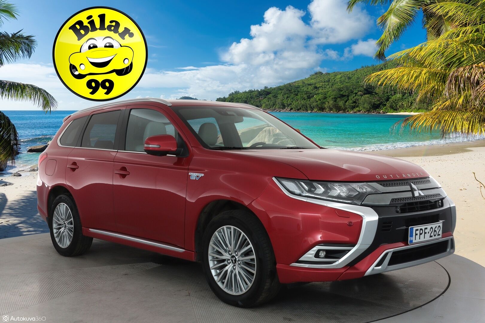 Mitsubishi OUTLANDER PHEV 2019 Instyle 4WD 5P **Adapt. vakkari / Vaaleat nahat / 360 Kamera / Rockford Sound System / Koukku** - 2x alut
