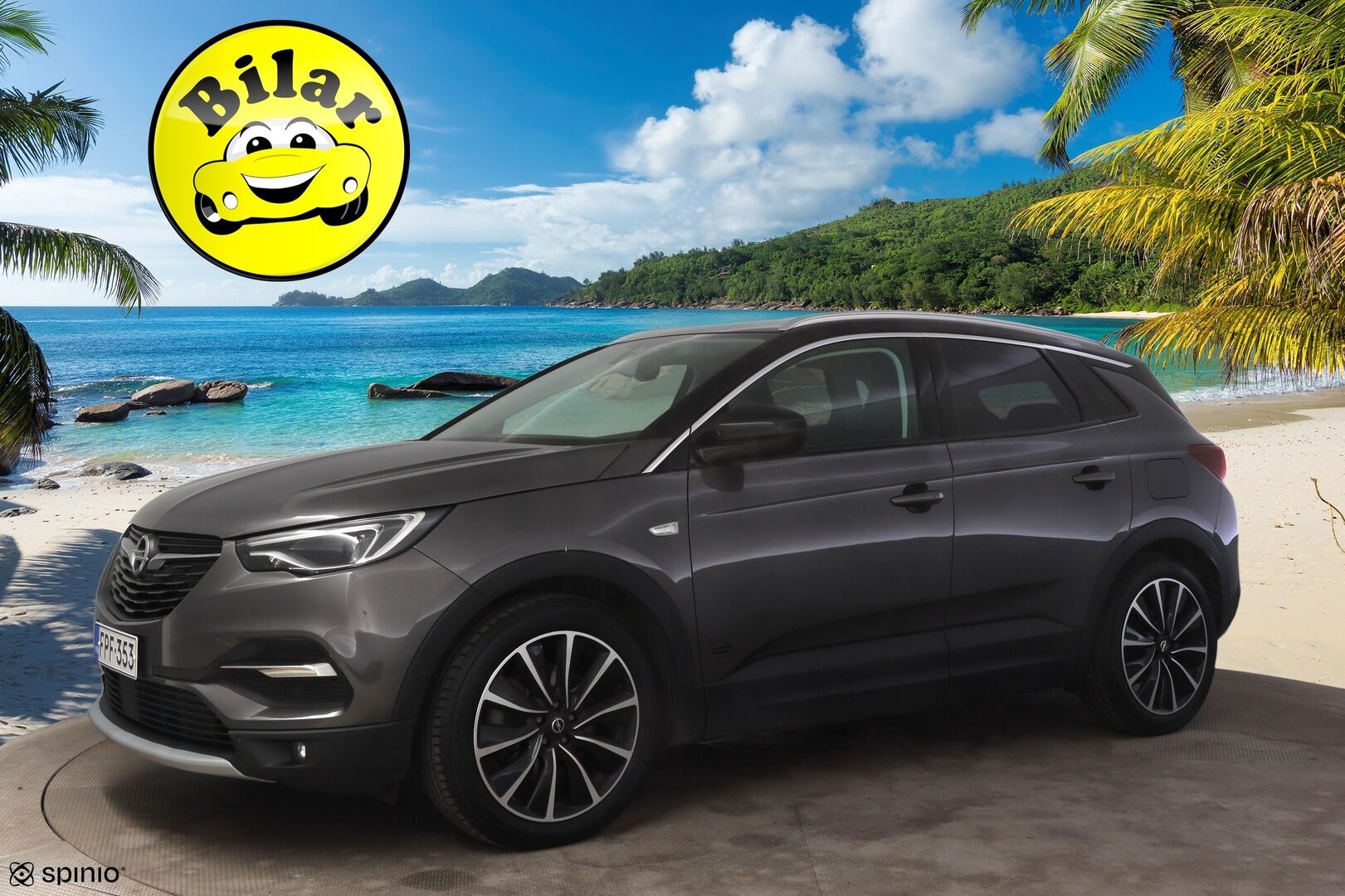 Opel Grandland 2020 X Hybrid4 1.6 Turbo 300 AT8 AWD (PHEV) - | Adap.vakkari | Nahkapenkit | Kuskin penkki muistilla | Kamera | Penkkien lämmitys ja viilennys | LED-valot | Kaistavahti | Sähkäkontti |