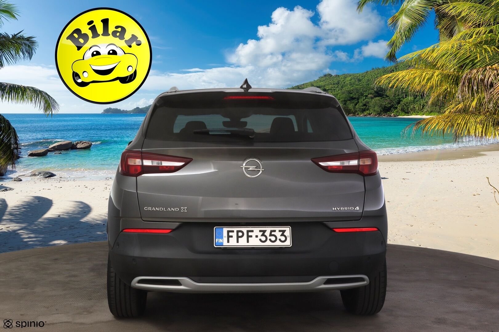 Opel Grandland 2020 X Hybrid4 1.6 Turbo 300 AT8 AWD (PHEV) - | Adap.vakkari | Nahkapenkit | Kuskin penkki muistilla | Kamera | Penkkien lämmitys ja viilennys | LED-valot | Kaistavahti | Sähkäkontti |