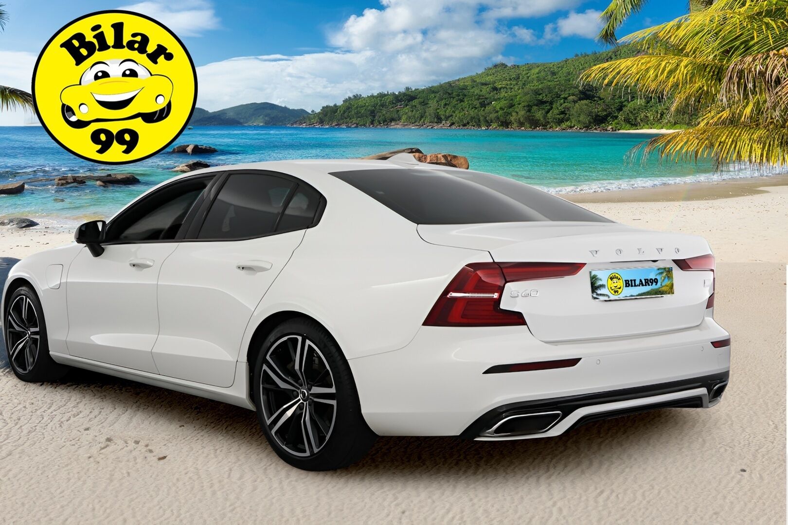 Volvo S60 2022 T8 AWD Long Range High Performance R-Design Edition aut / 1.Om Suomi-auto / Sähköinen lislämmitin / ACC / P.kamera / Muistipenkki - Akku kuntotarkastettu SOH 98,5% - HULLU BLACKWEEK KORKOTARJOUS 2,49%