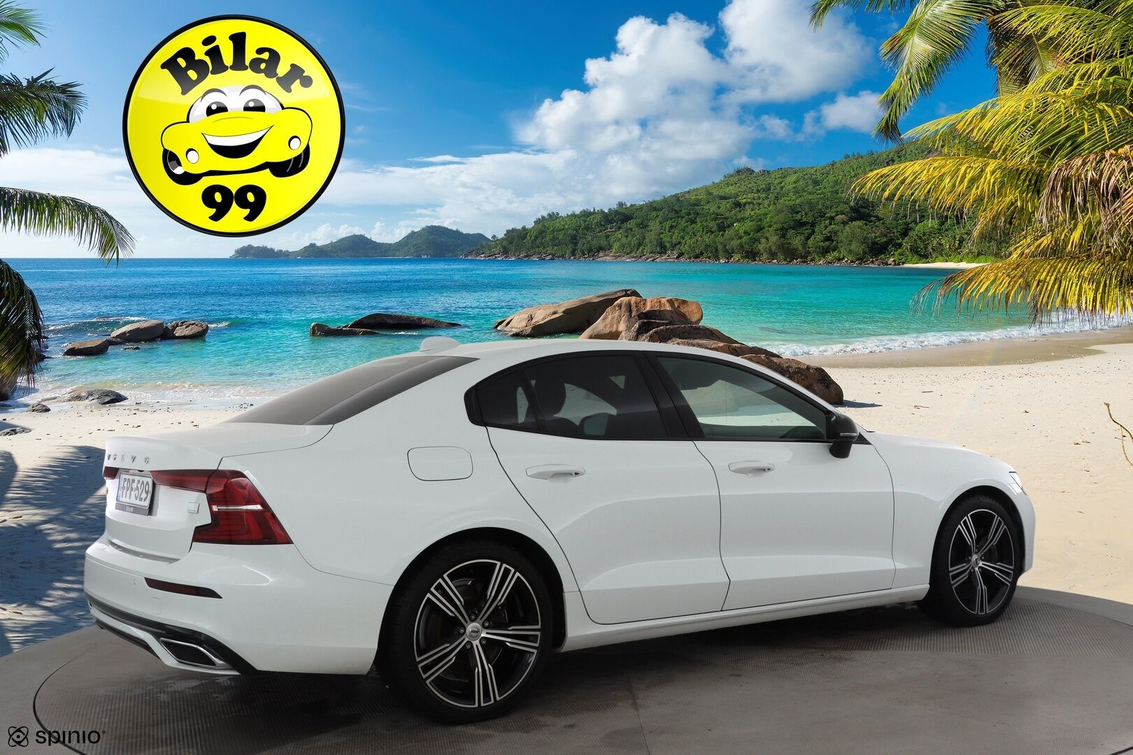 Volvo S60 2022 T8 AWD Long Range High Performance R-Design Edition aut * ACC / P.kamera / LED / Navi / Muistipenkki / KeylessGo * - 1.Om Suomi-auto / Kahdet renkaat aluvanteilla / Akku kuntotarkastettu SOH 98,5%