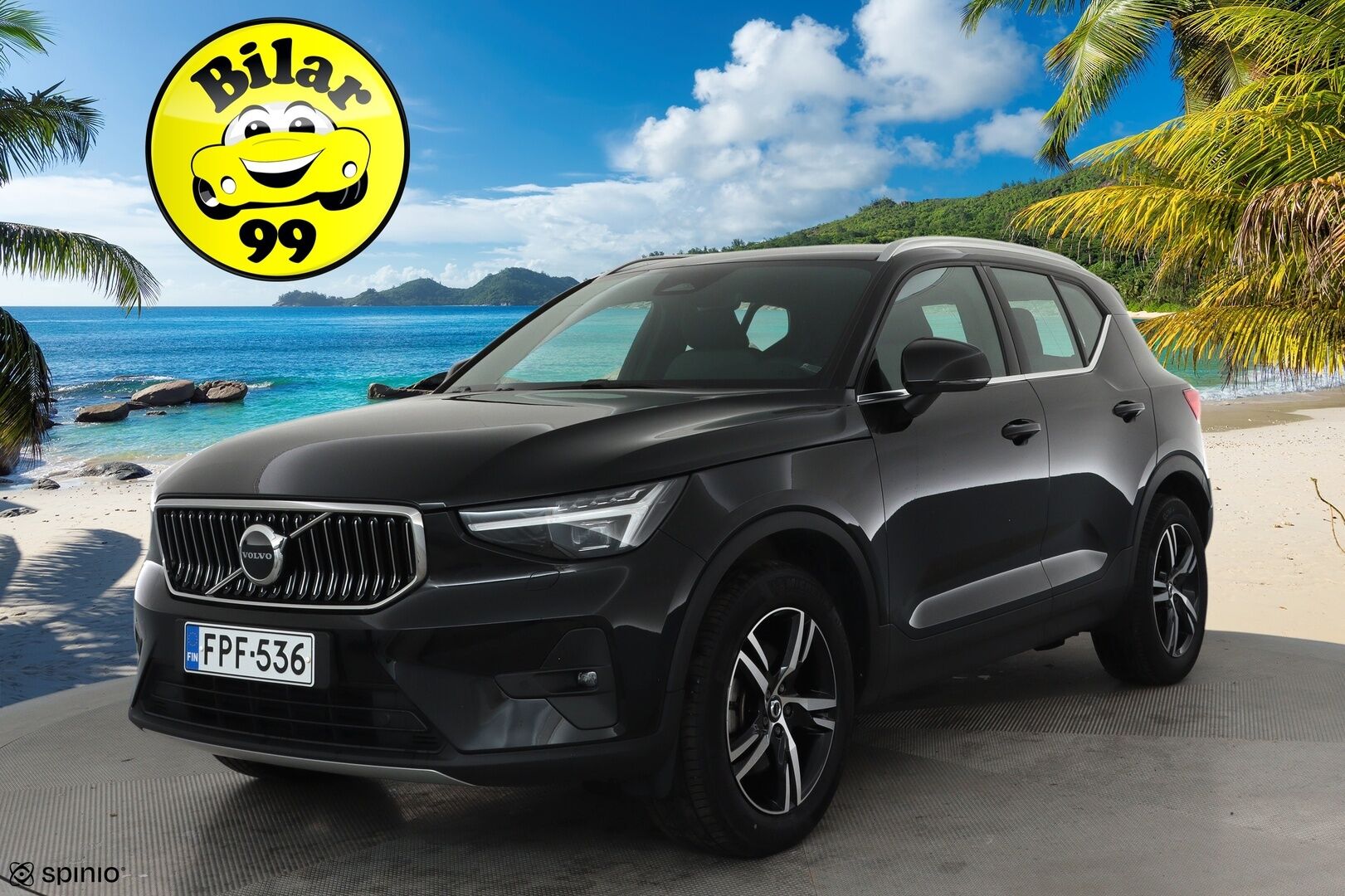 Volvo XC40 2023 B3 MHEV Business Plus Bright DCT aut **Adapt.vakkari / Webasto / Koukku / Pixel LED / Facelift / Navi** - 3,99 % KORKOTARJOUS TÄHÄN AUTOON - 1.Om Suomi-auto / Merkkihuollettu / Kahdet renkaat aluvanteilla / Sähköpenkit, kuskin muistilla / Penkinlämmittimet takana