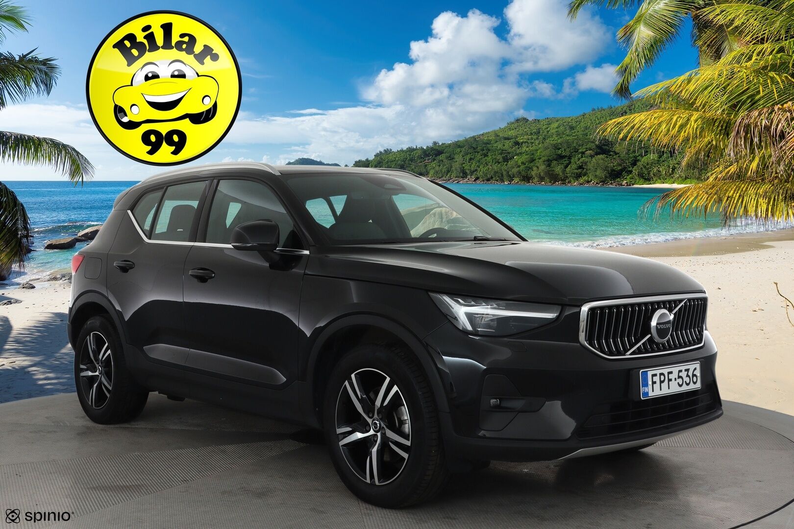 Volvo XC40 2023 B3 MHEV Business Plus Bright DCT aut **Adapt.vakkari / Webasto / Koukku / Pixel LED / Facelift / Navi** - 3,99 % KORKOTARJOUS TÄHÄN AUTOON - 1.Om Suomi-auto / Merkkihuollettu / Kahdet renkaat aluvanteilla / Sähköpenkit, kuskin muistilla / Penkinlämmittimet takana